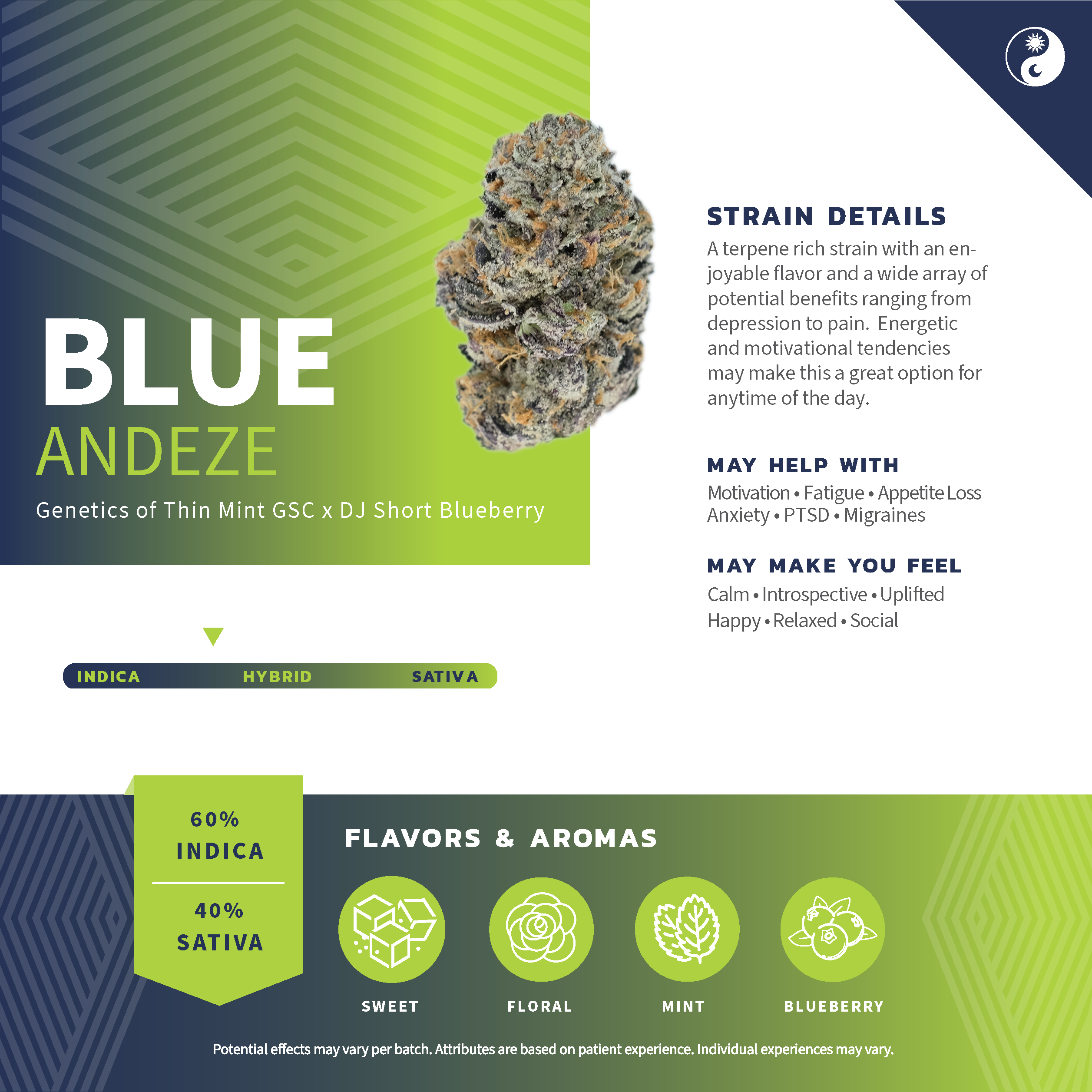 Shop Blue Andeze | Pure Dakota Health - Bismarck Dispensary