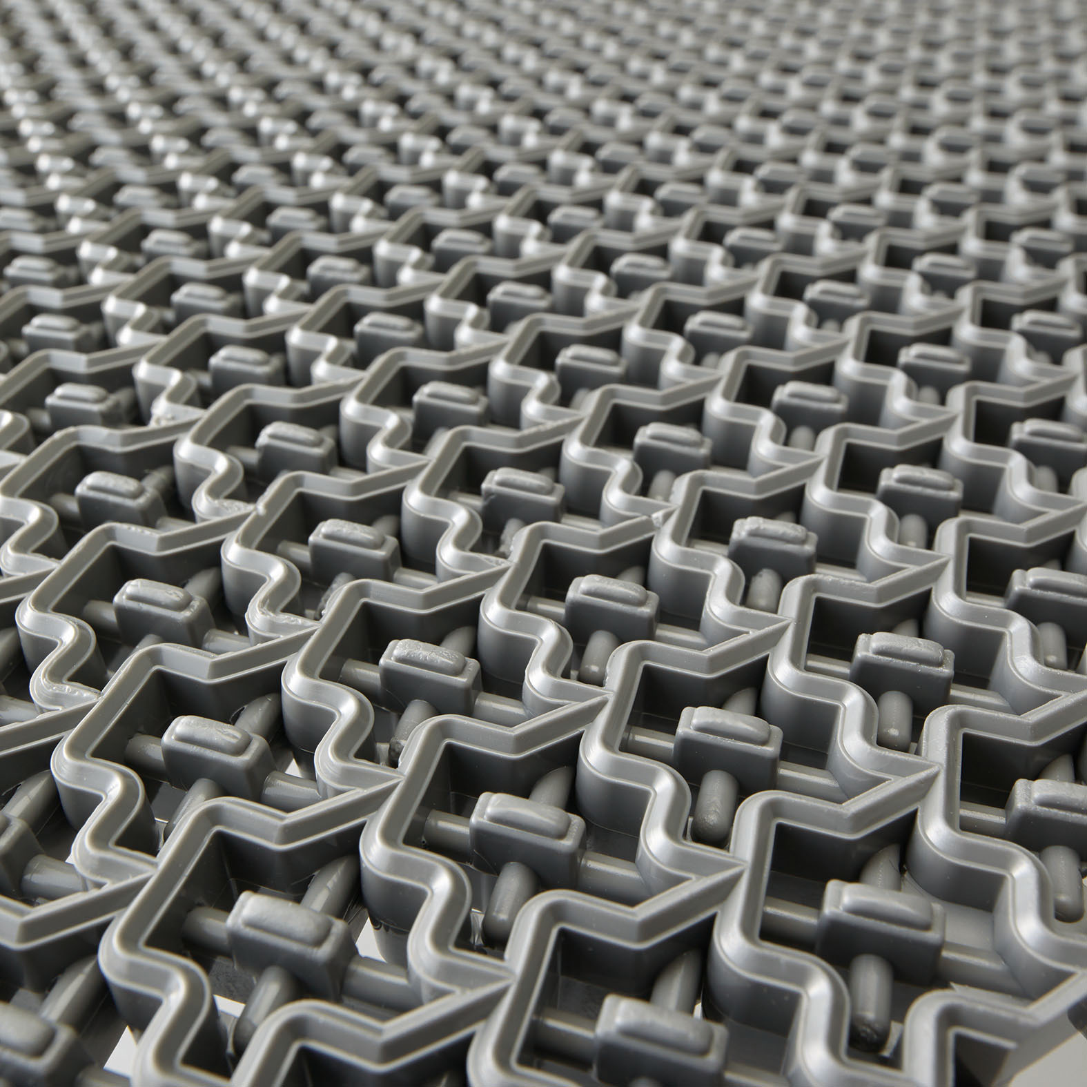 山崎産業株式会社｜ブイステップマット13（本駒S）グレー