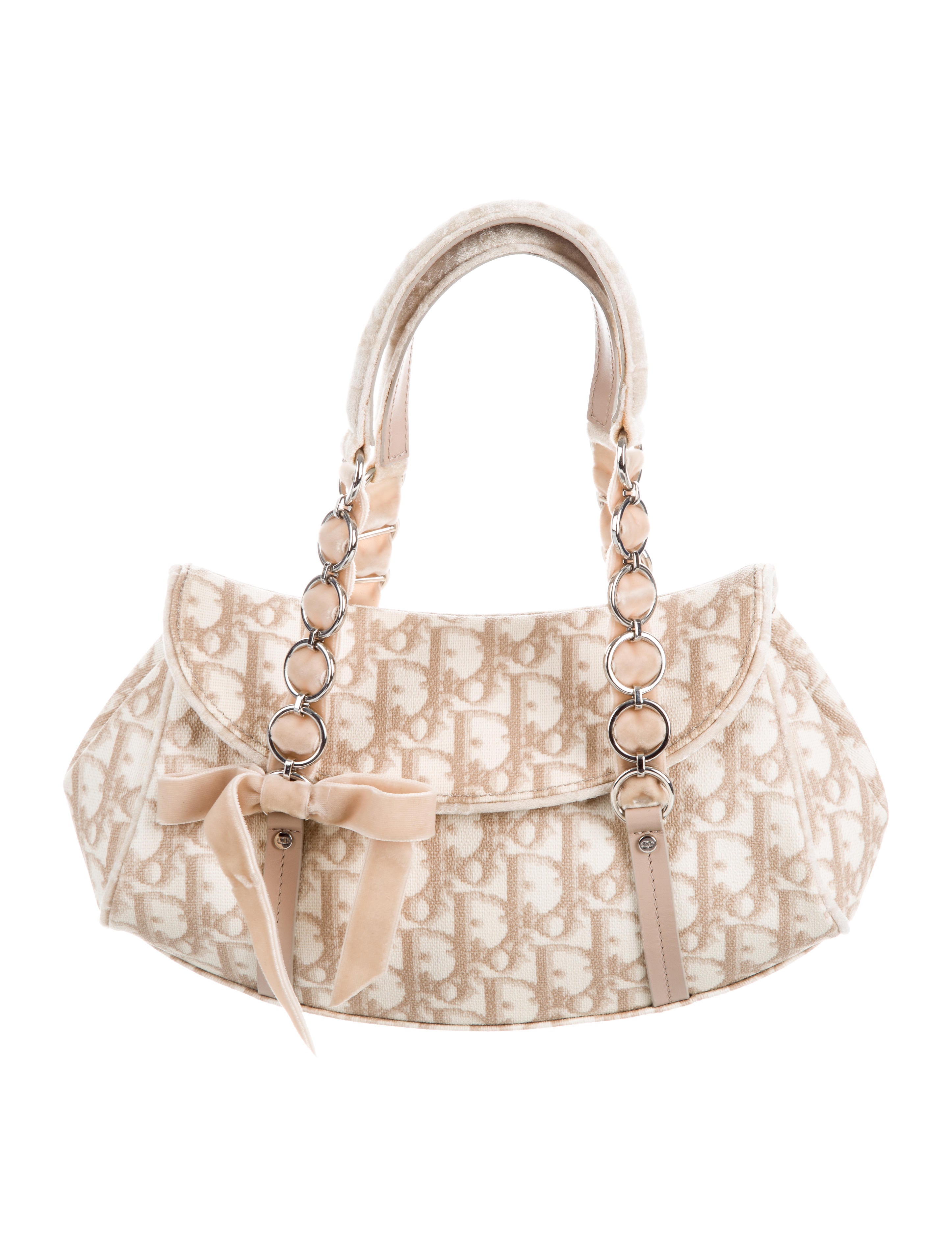 Christian Dior Trotter Romantique Bag - Brown Handle Bags