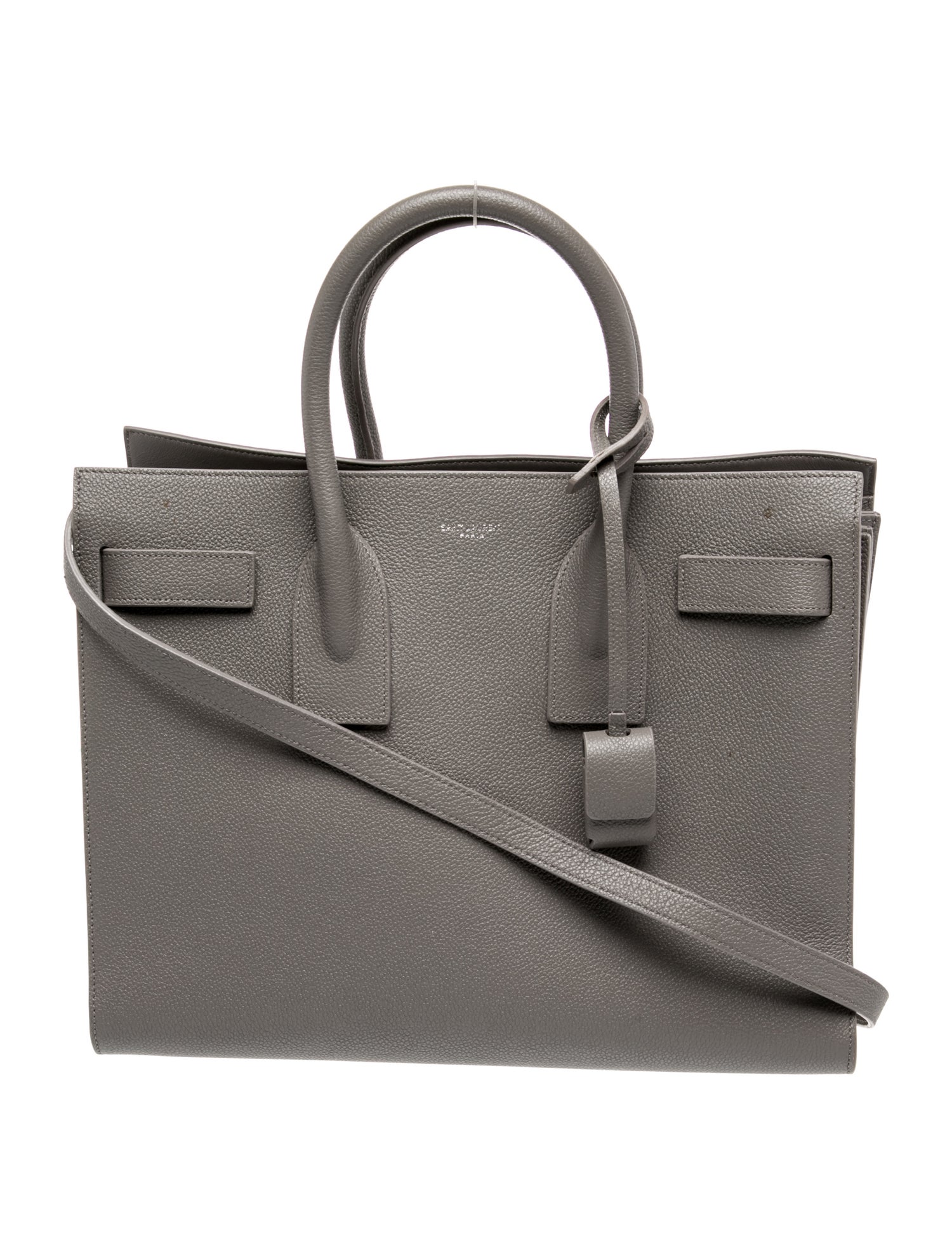 Saint Laurent Leather Sac De Jour Small - Neutrals Totes, Handbags