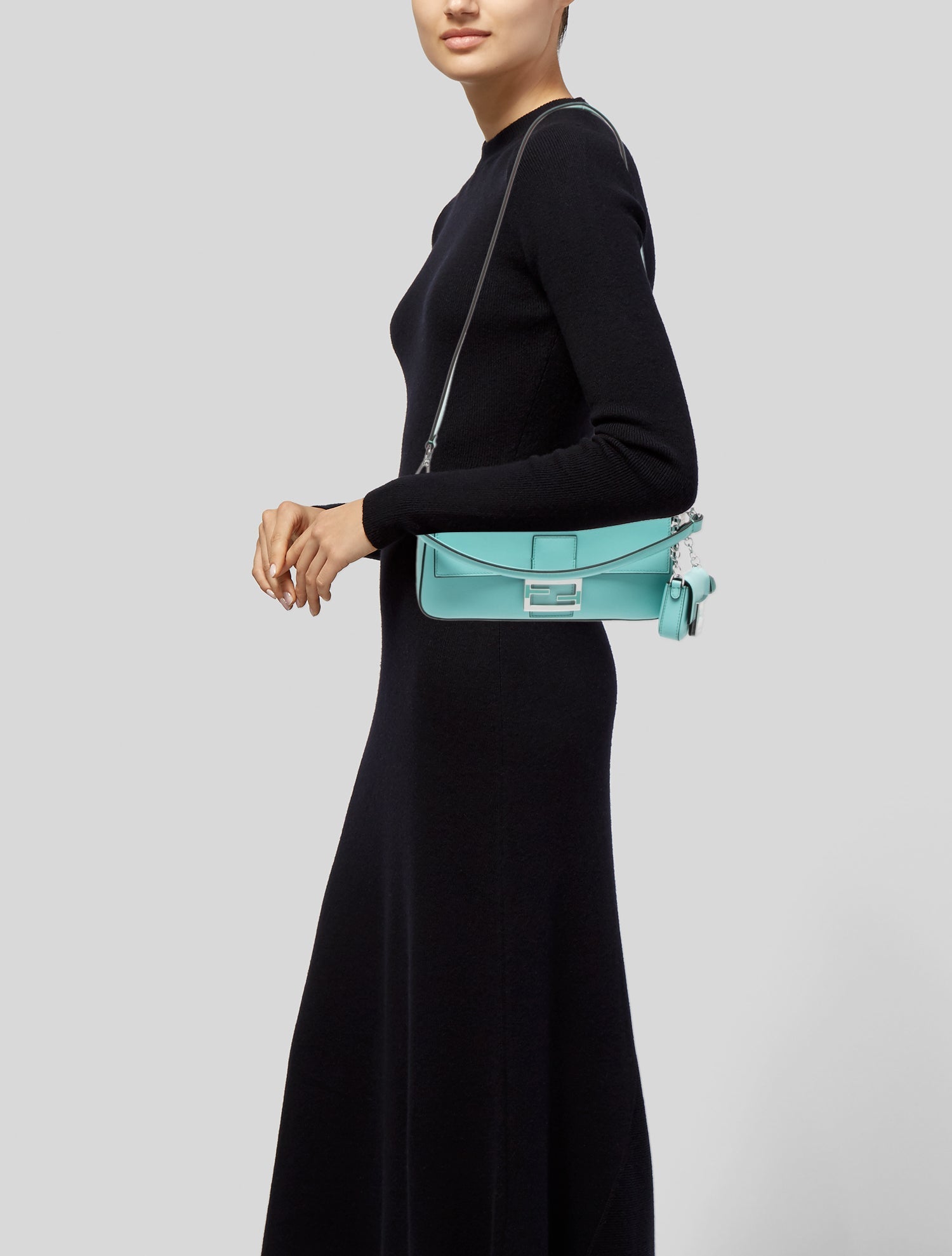 Kapital Kountry Skeleton Painted Denim Bag w/Tags - Black Shoulder