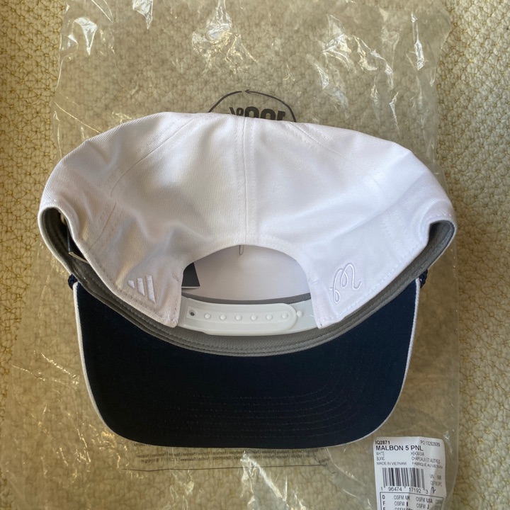Malbon x Adidas Golf Rope Hat SnapBack White | MULLIE Golf