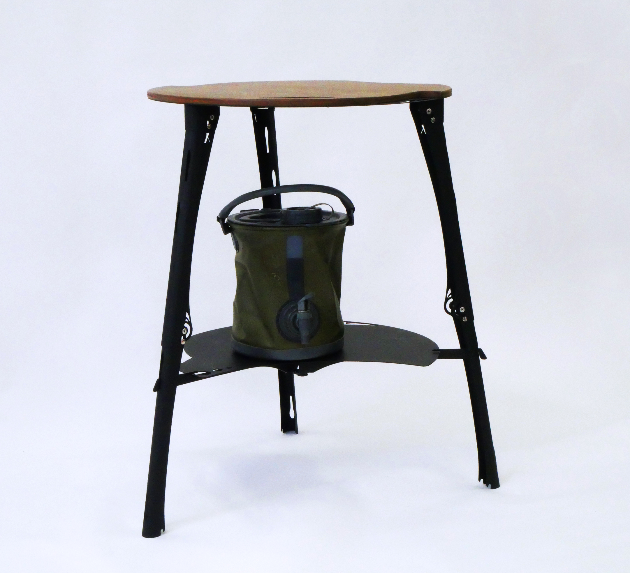 トリパスプロダクツ FLEXI TABLE WOODY TANA&専用袋セット FLEXI TABLE