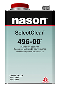 Nason® SelectClear™ 496-00™ 2K Urethane Spot Clear