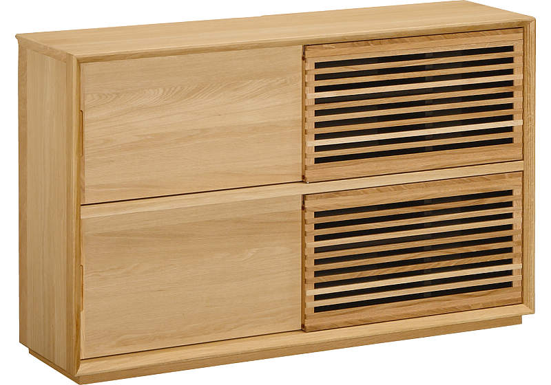 サイドボード 扉横桟 QU4078E001 | リビングボード | 家具を探す