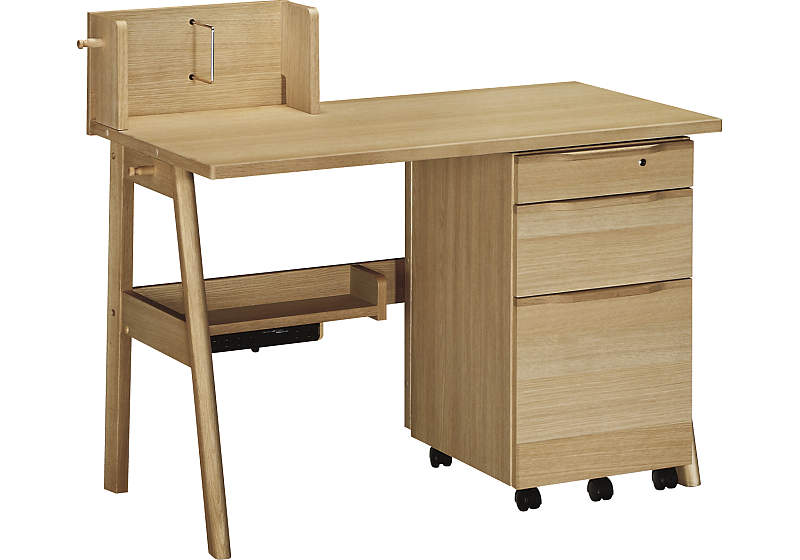 chibikoro】カリモク学習机5点セット：デスク本体 chibikoro