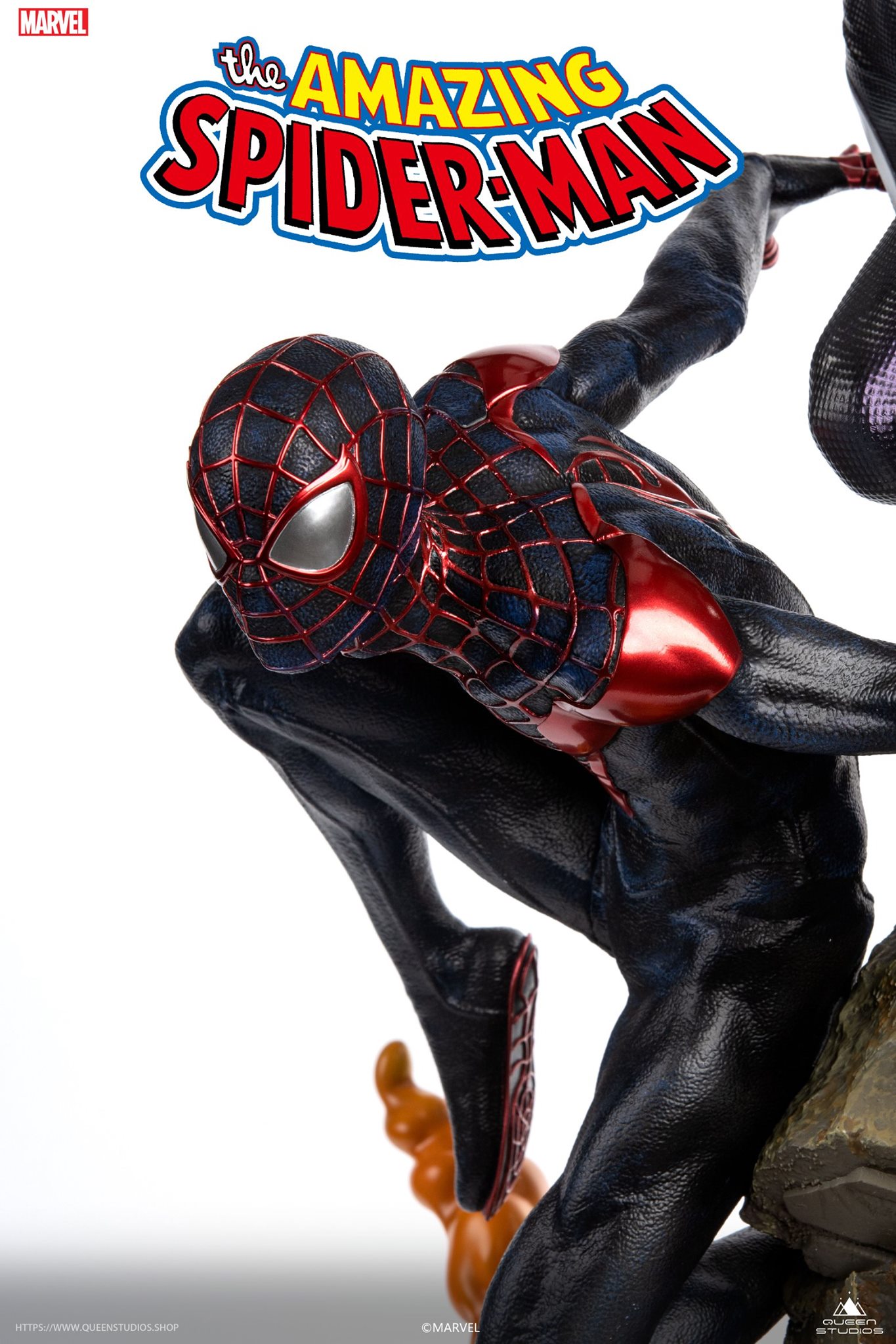 Queen Studios: The Amazing Spider-Man Spider-Verse Trio 1/4 Scale