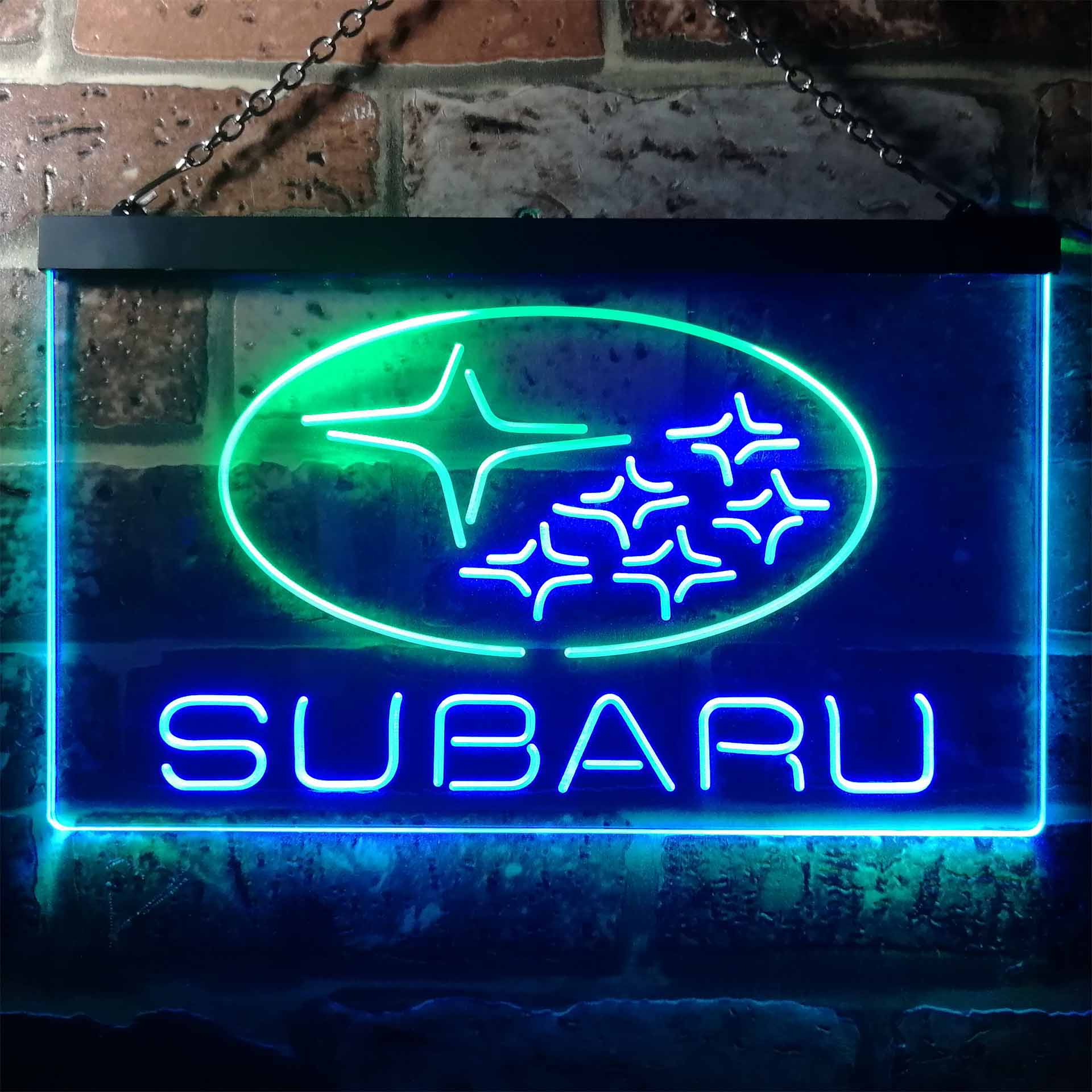 Subaru Car LED Neon Sign -Holiday Gift, Garage Decor Gift