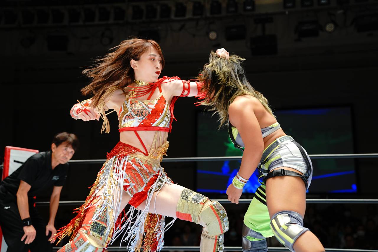 スターダム】“一人クイーンズ・クエスト”上谷沙弥が「CATCH THE WAVE