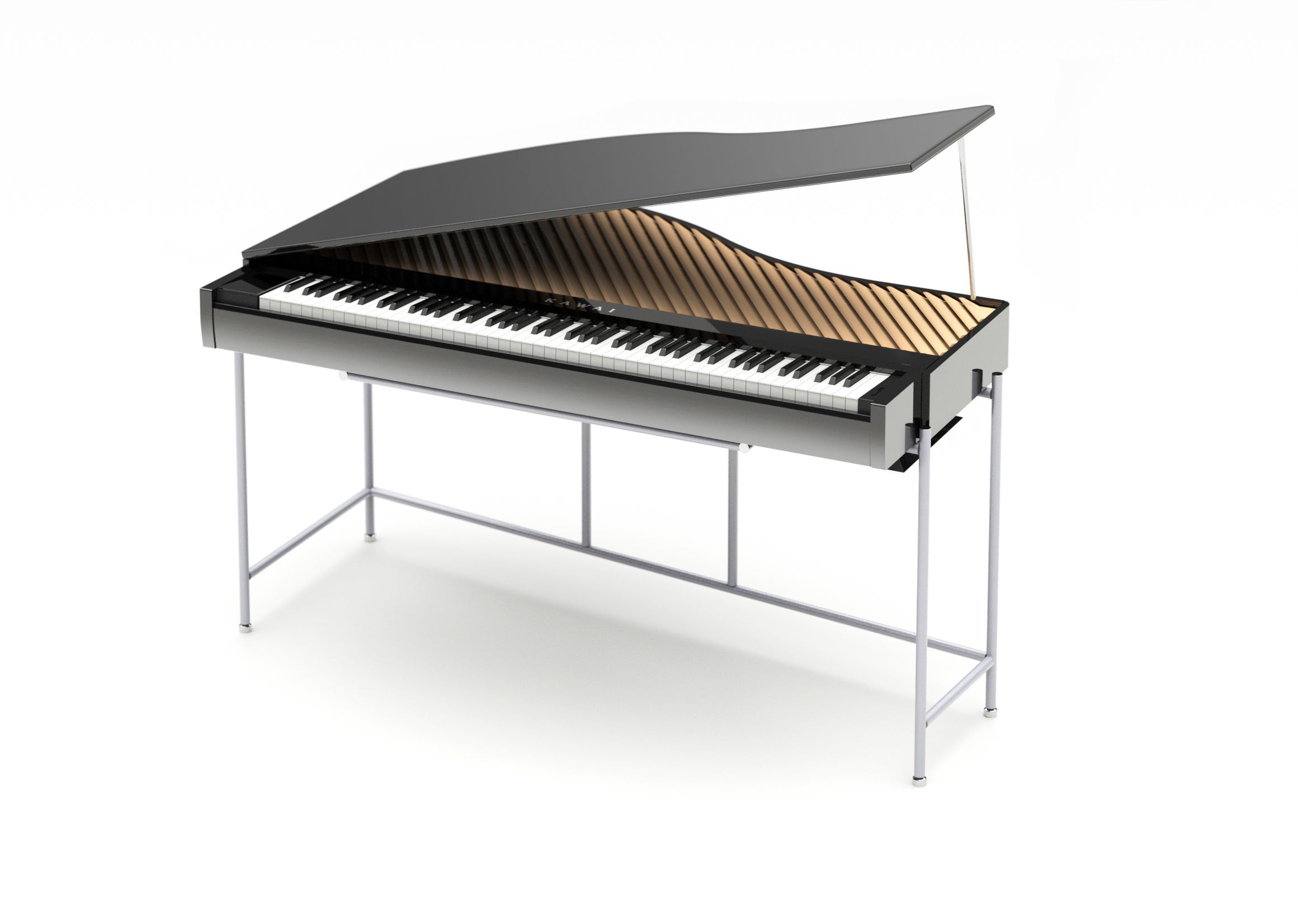 金属製ピアノオルゴール、ドイツ製、全て手作業です、音楽の音がある