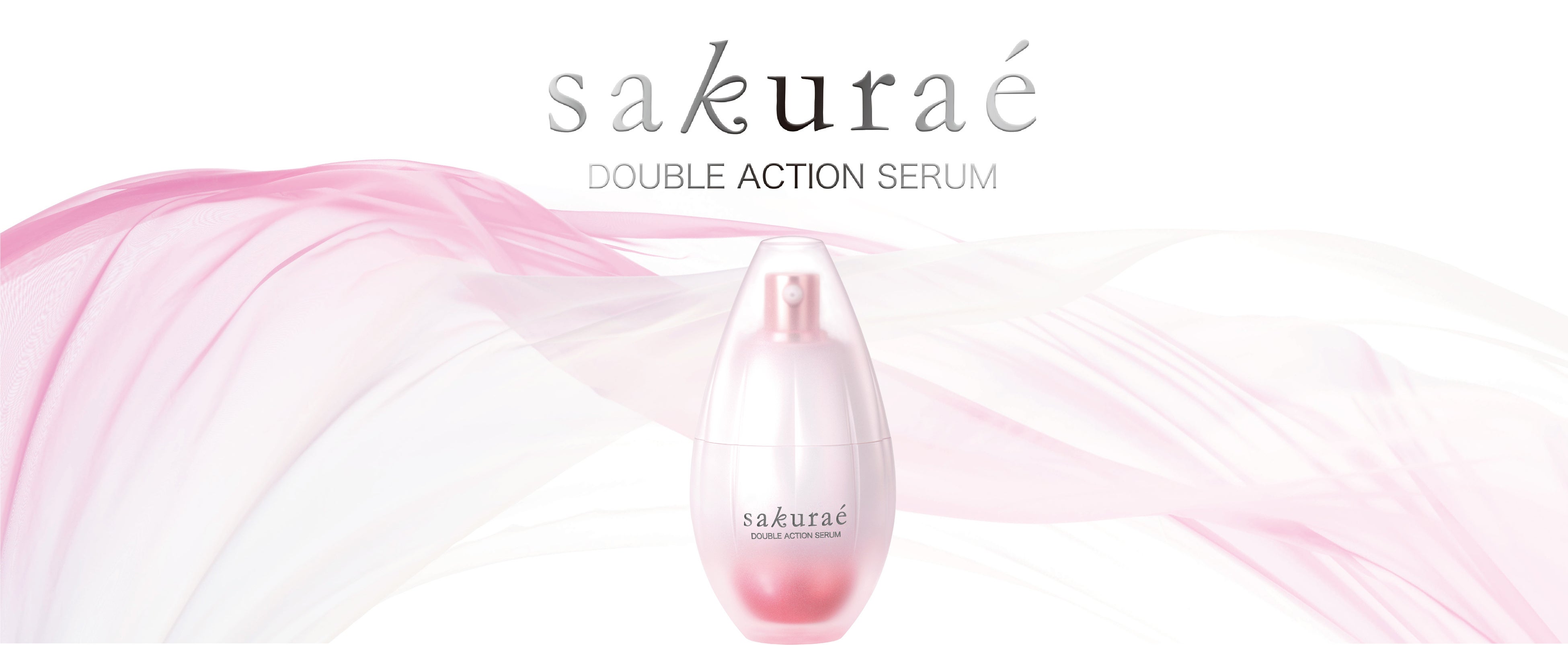 スキンケア新ブランド誕生／「サクラエ（sakuraé） ダブルアクション