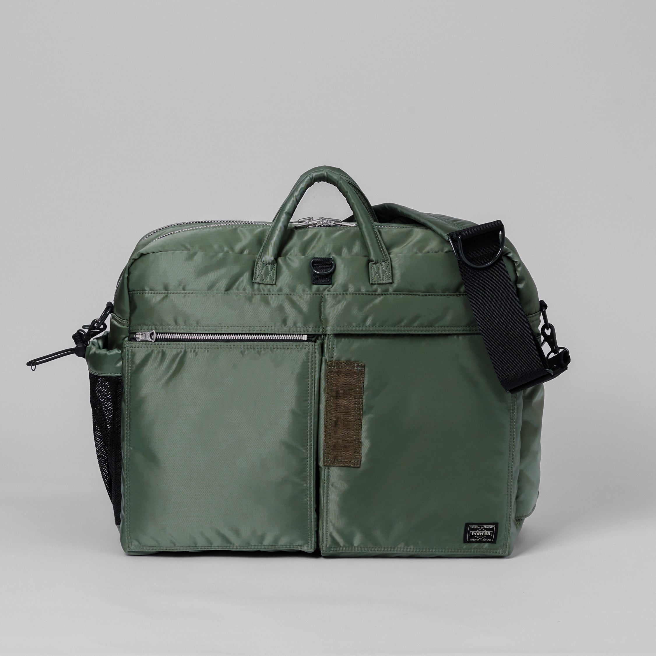 PORTER タンカー セージグリーン ボディバッグ ポーター タンカー