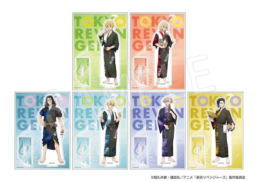 TVアニメ『東京リベンジャーズ』×極楽湯・RAKU SPAコラボ第二弾が開催