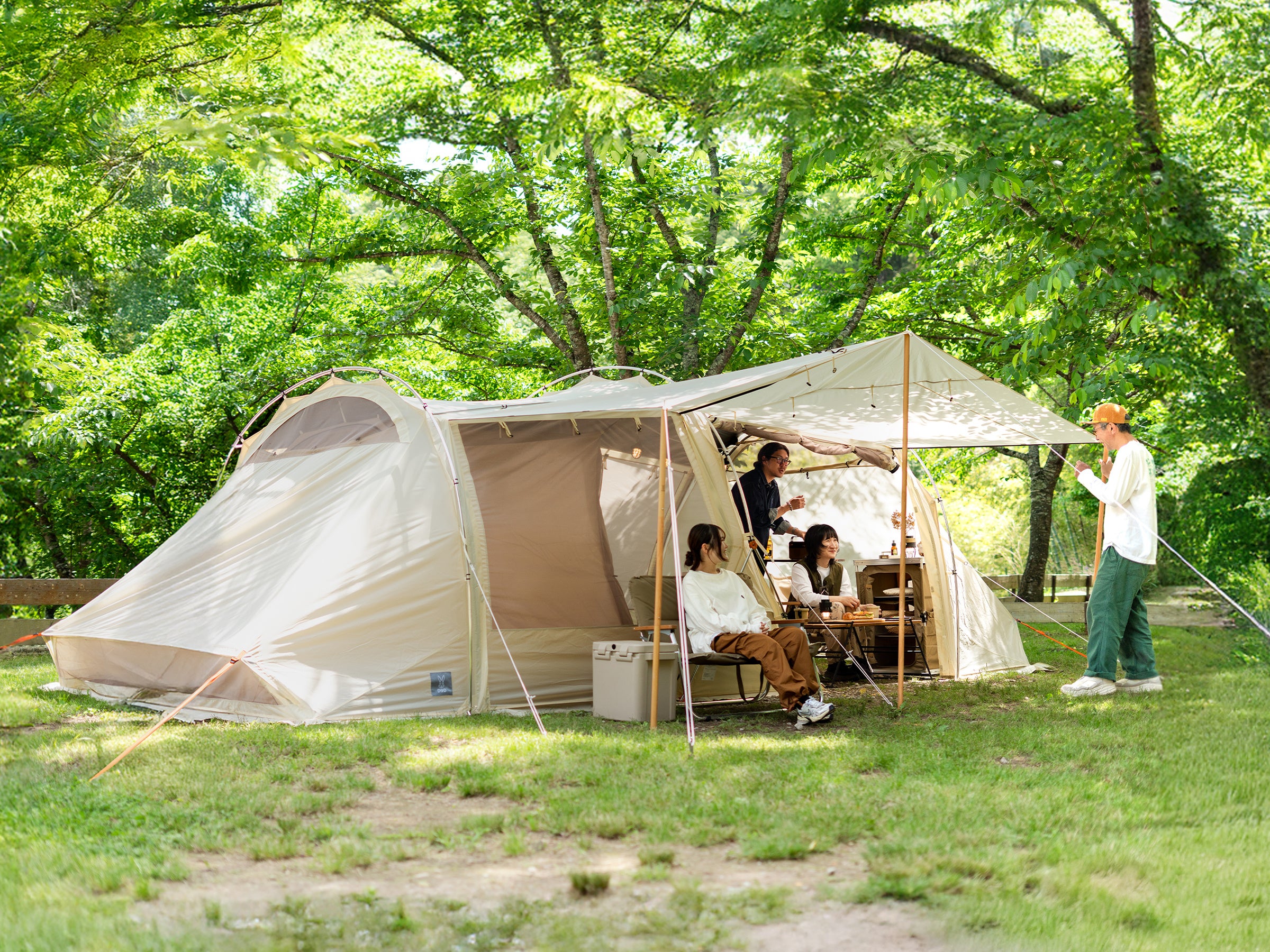 京都・南丹市の「DOD CAMP PARK KYOTO」にDOD初のフラッグシップモデル