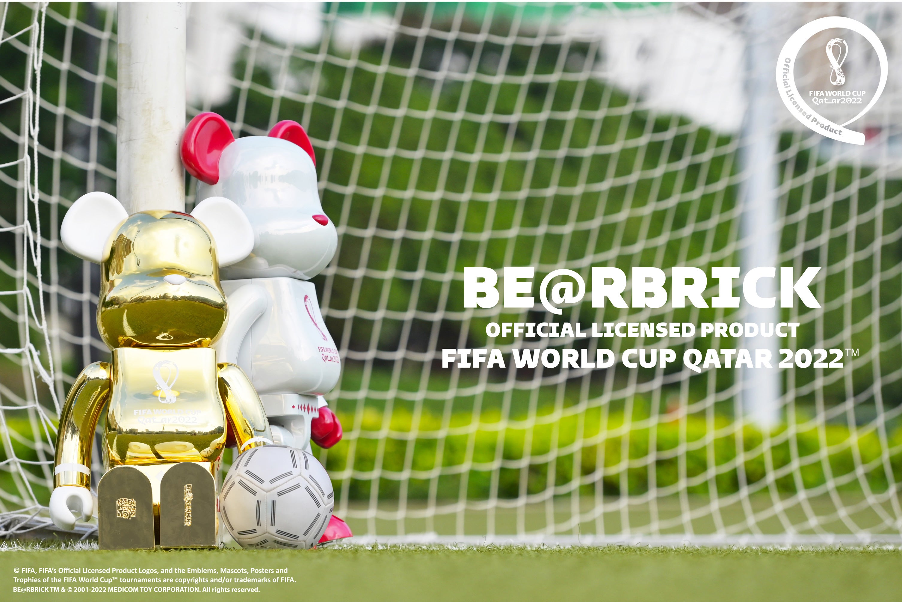 BE@RBRICK – FIFA WORLD CUP QATAR 2022 (TM) 】12月発売 | 株式会社