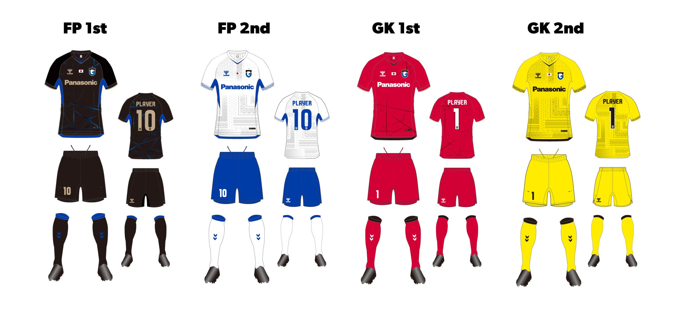 ヒュンメルとガンバ大阪が「BEYOND STRIPES」をテーマにしたACL2