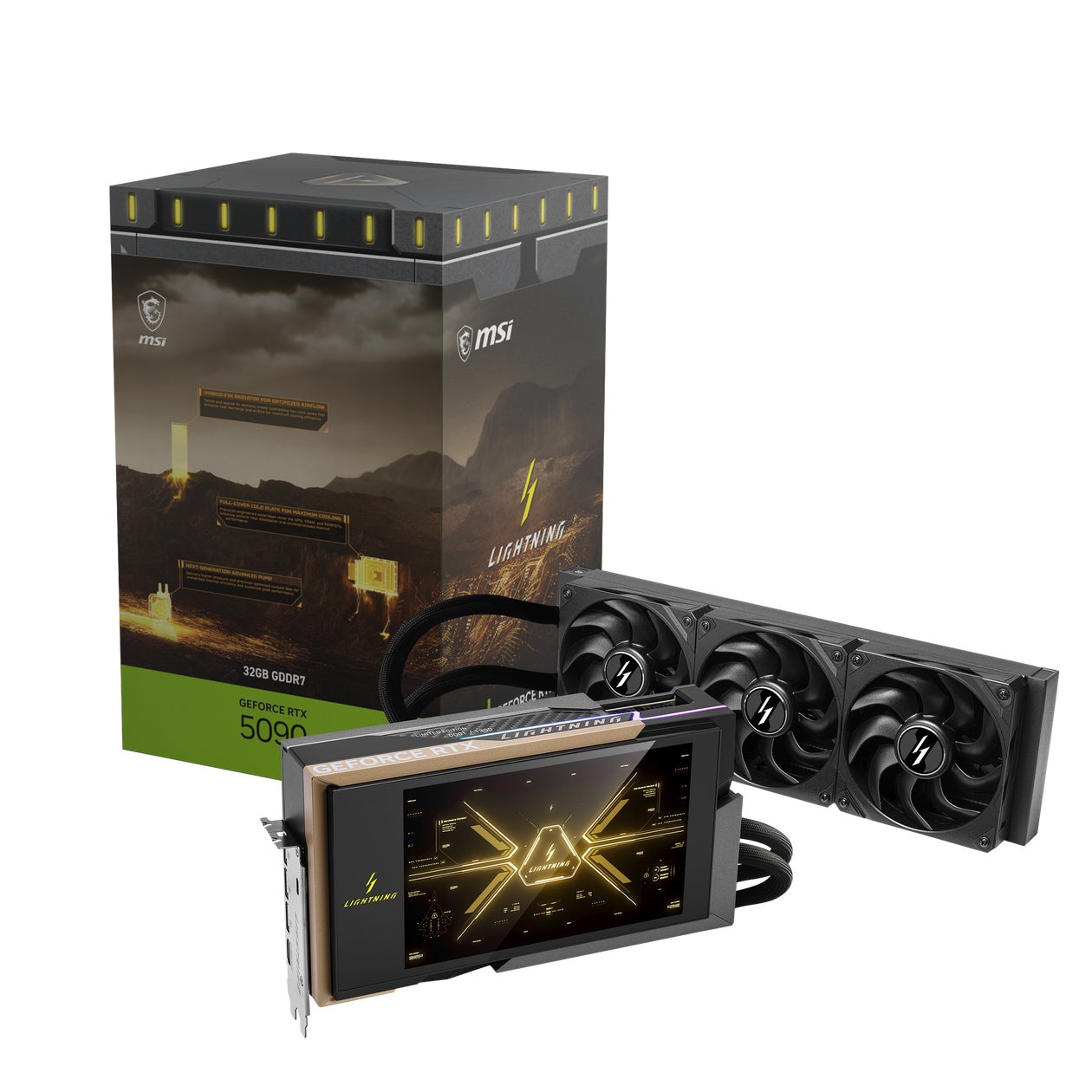 MSI、GeForce RTX™ 5090を搭載したグラフィックスカード「GeForce RTX
