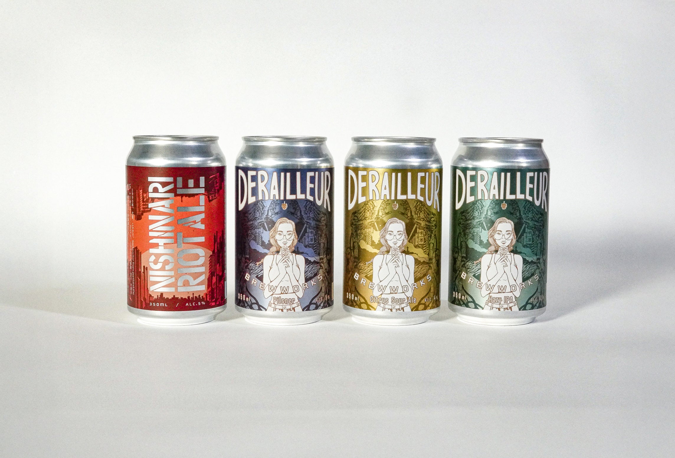 西成のクラフトビール醸造所「Derailleur Brew Works」が定番商品の