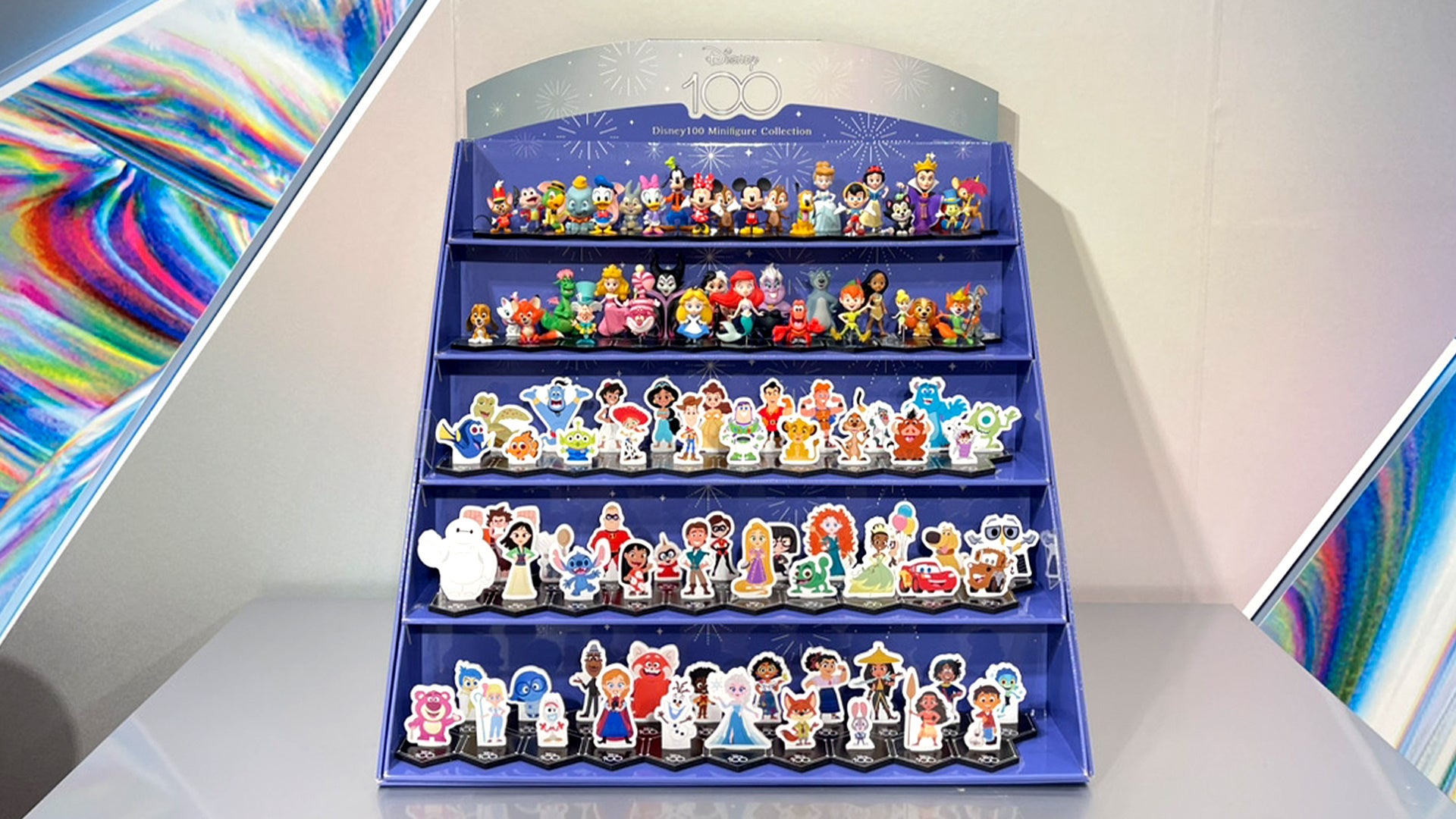 eStream、ディズニー創立100周年「Disney100」ミニフィギュア