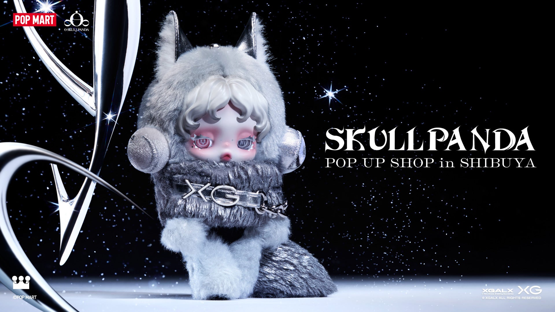 SKULLPANDA初のポップアップを渋谷TSUTAYAにて開催。世界を席巻する