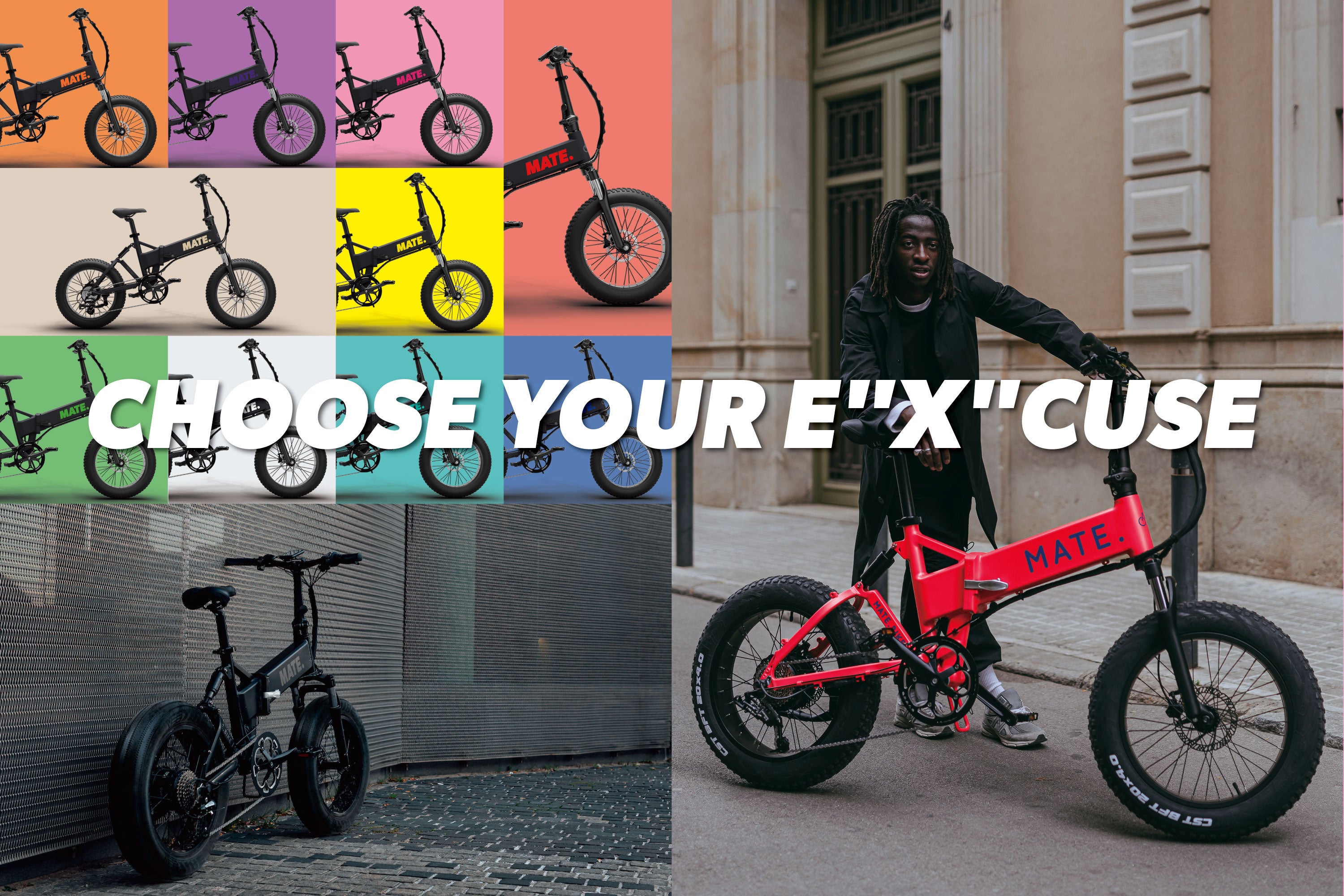 MATE.BIKE】CHOOSE YOUR E