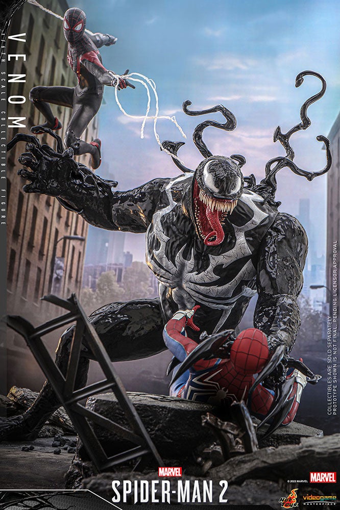 大ヒット中のPS5タイトル『Marvel's Spider-Man 2』より、ホットトイズ