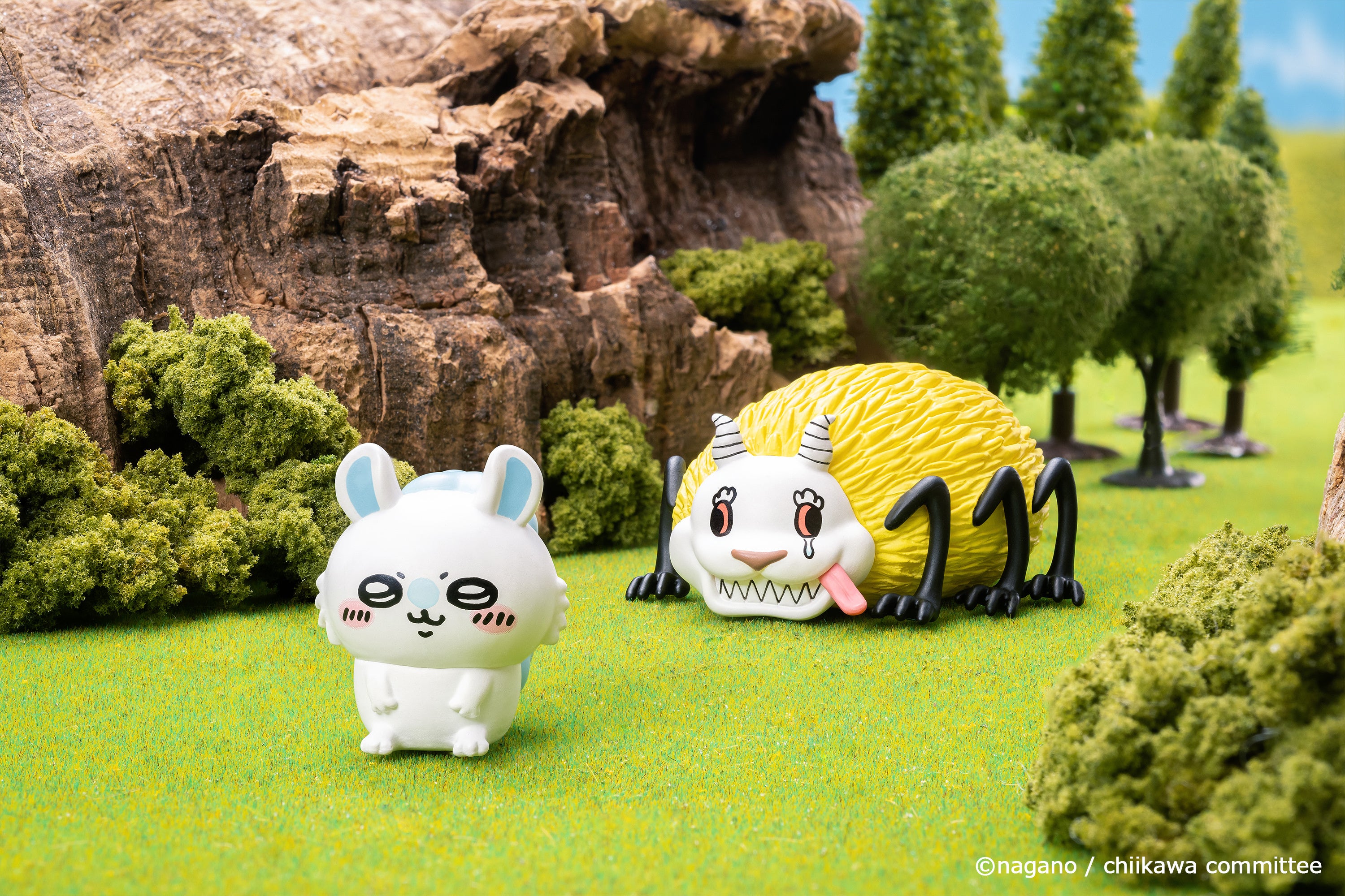 ちいかわたちが勢揃い！撮って飾って楽しめる、フィギュアセットになっ