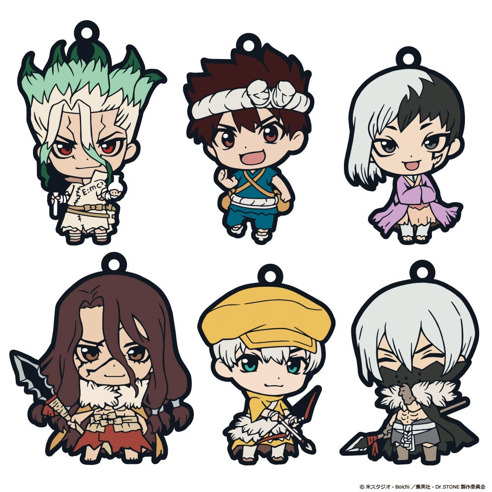 TVアニメ「Dr．STONE」のラバーストラップコレクション(BOX)の