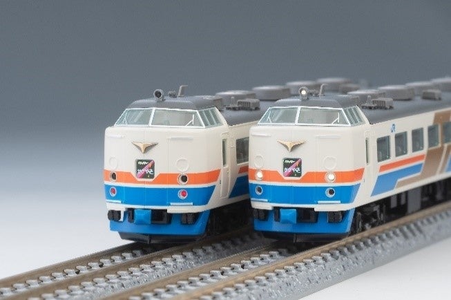 TOMIX製オリジナルNゲージ 485系特急電車 かがやき・きらめき」の発売