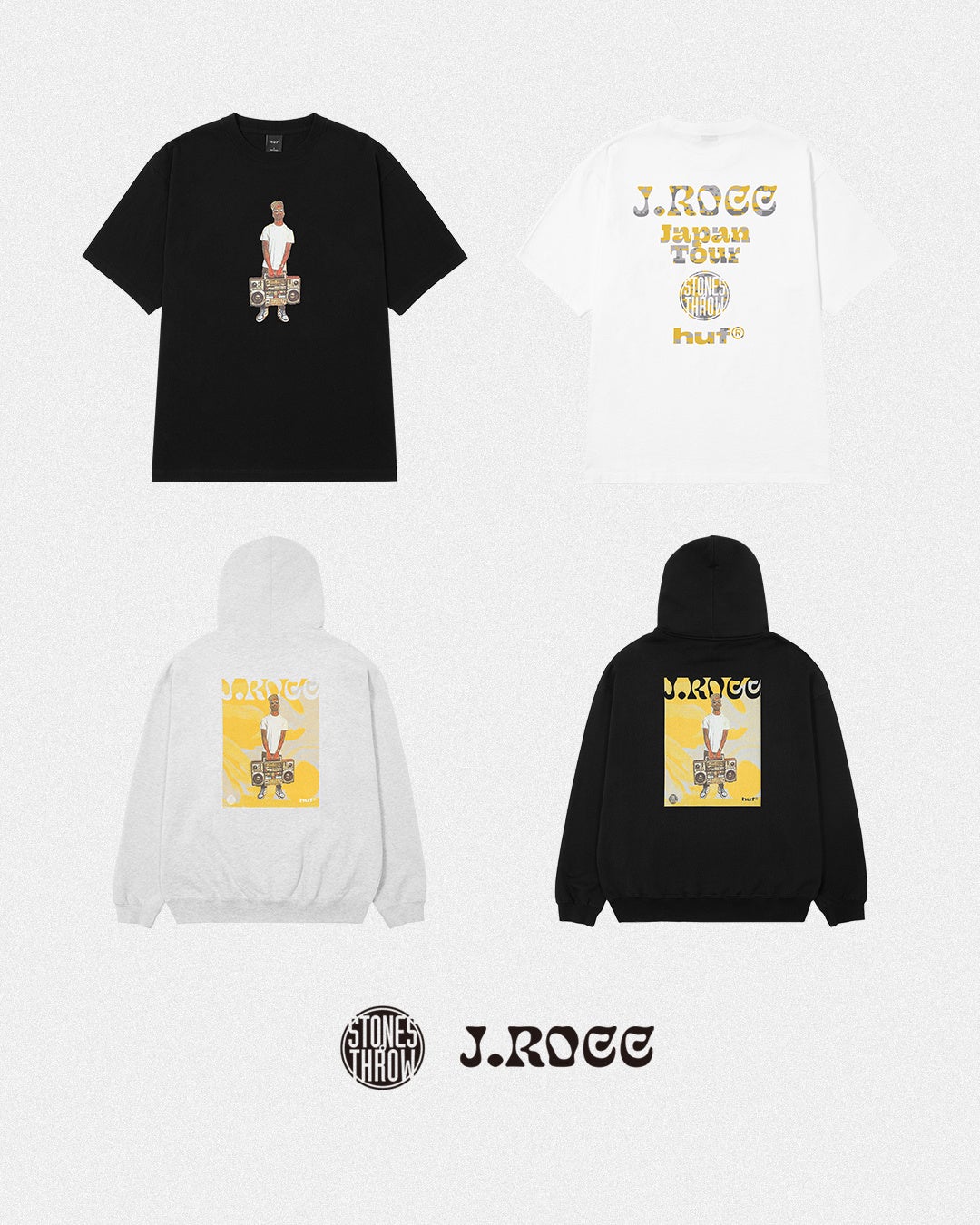 HUF & STONES THROW」PRESENTS “J.ROCC JAPAN TOUR 2025” 開催 | 株式
