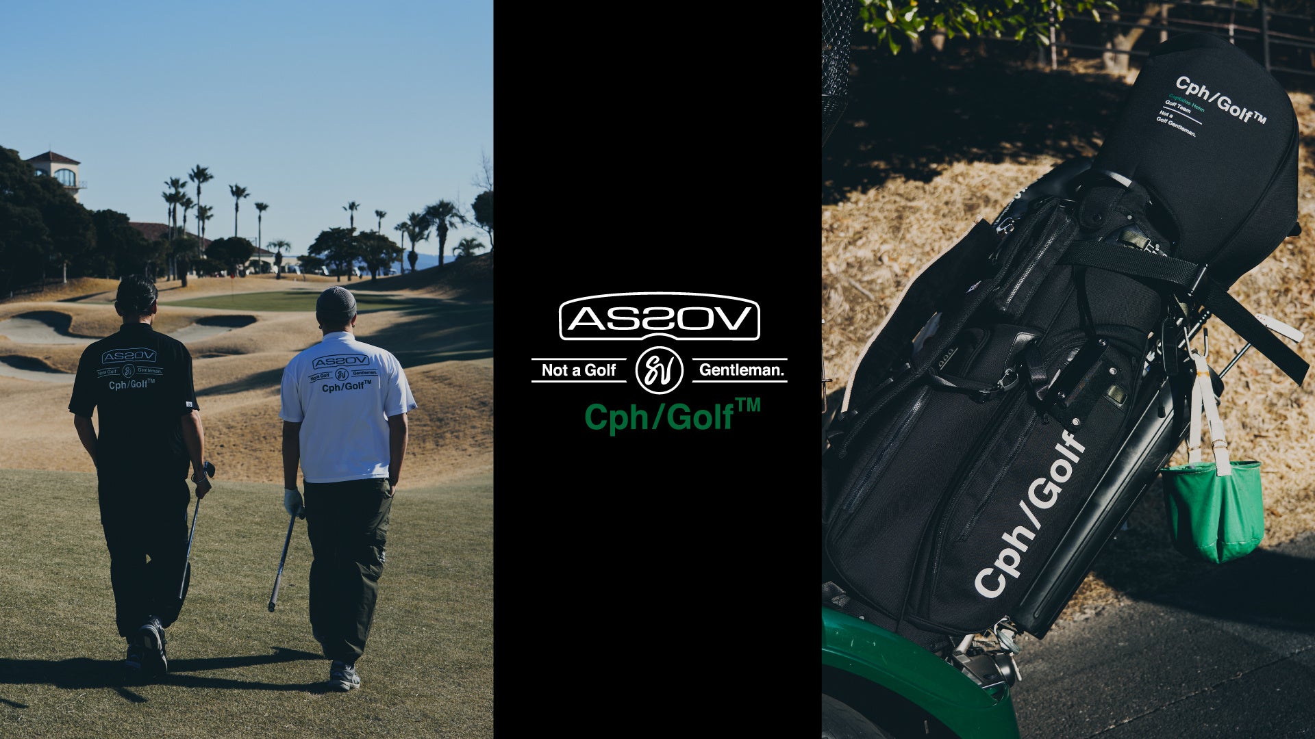 AS2OV】Captains Helm Tokyoのゴルフライン「Cph/Golf™️」とのコラボ