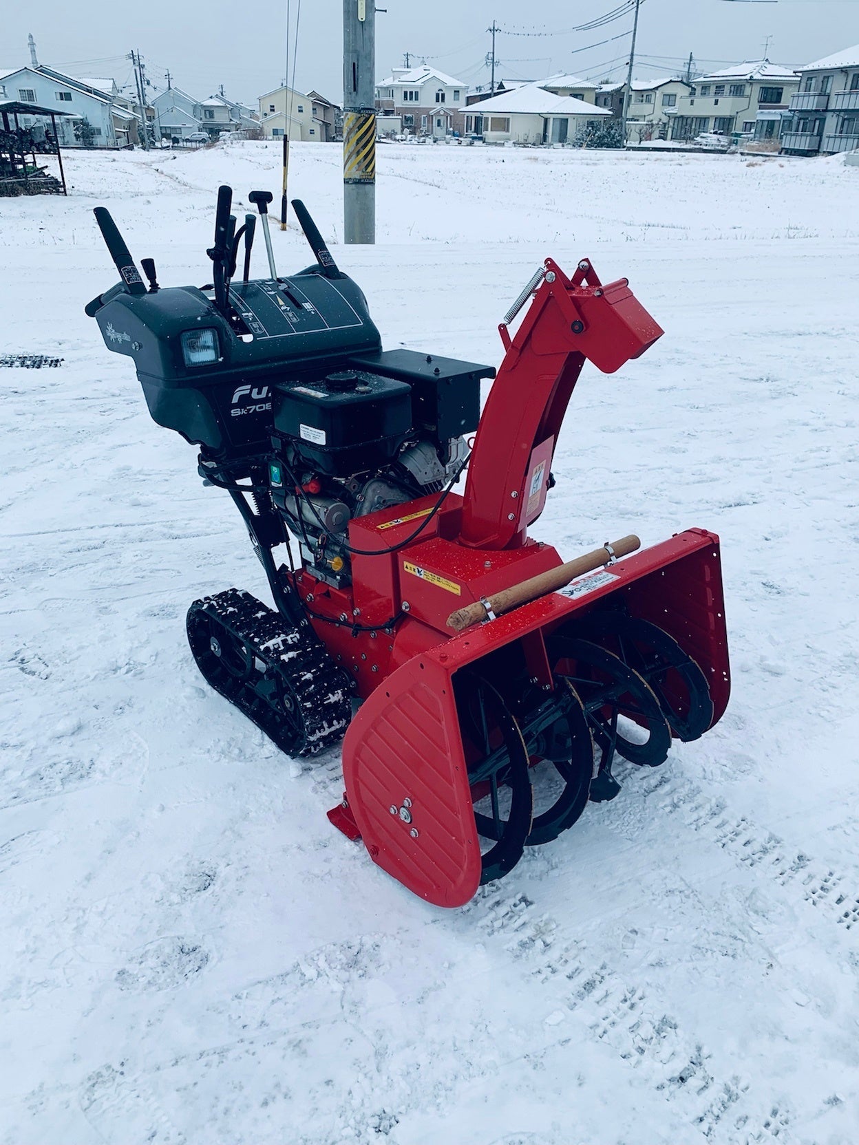 大寒波の影響により除雪機の品切れ続出！農機具王長野店は中古除雪機の