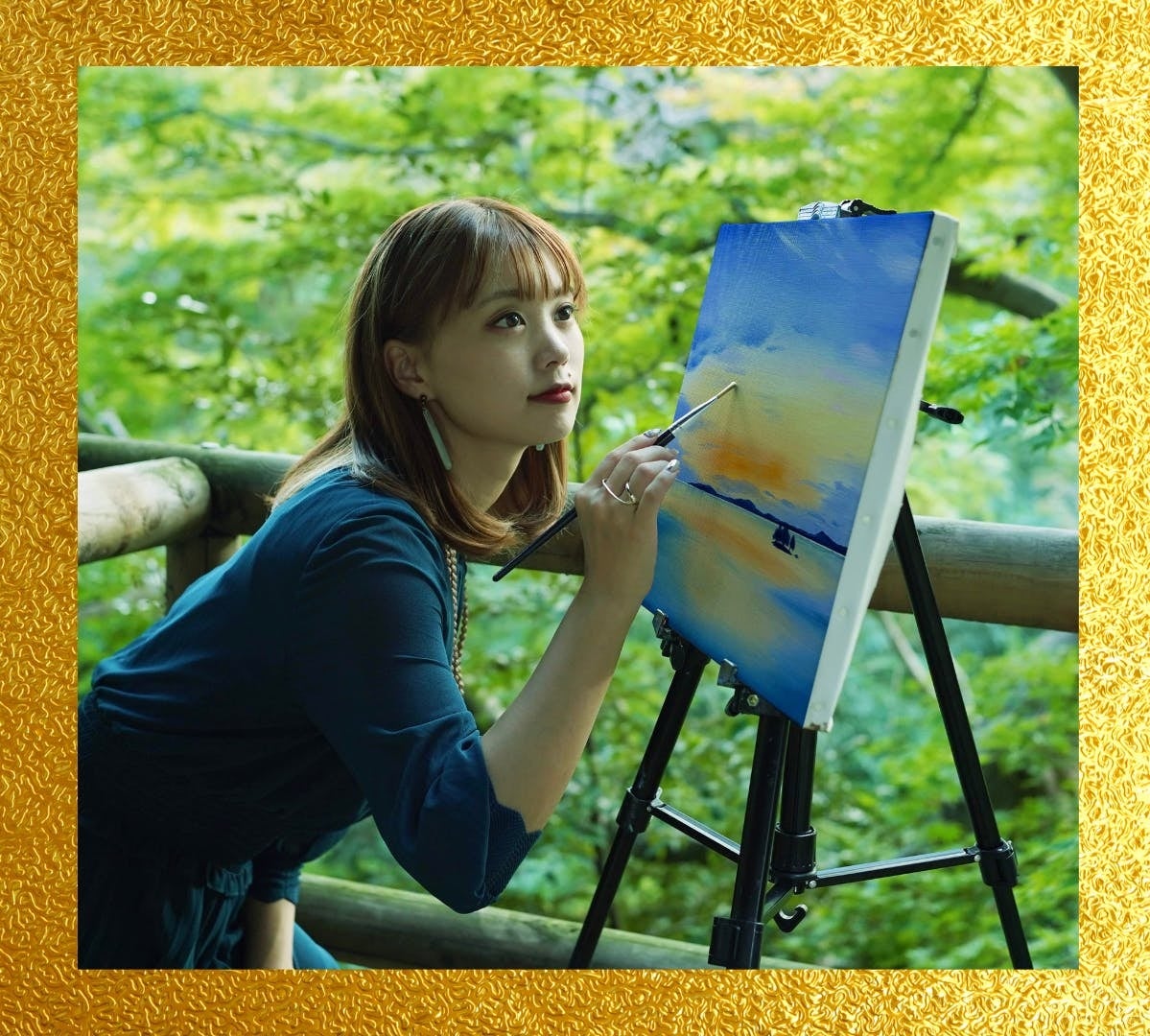 1組限定！】油絵風景画家『根ノ木あさみ』氏東京都内限定ワーク