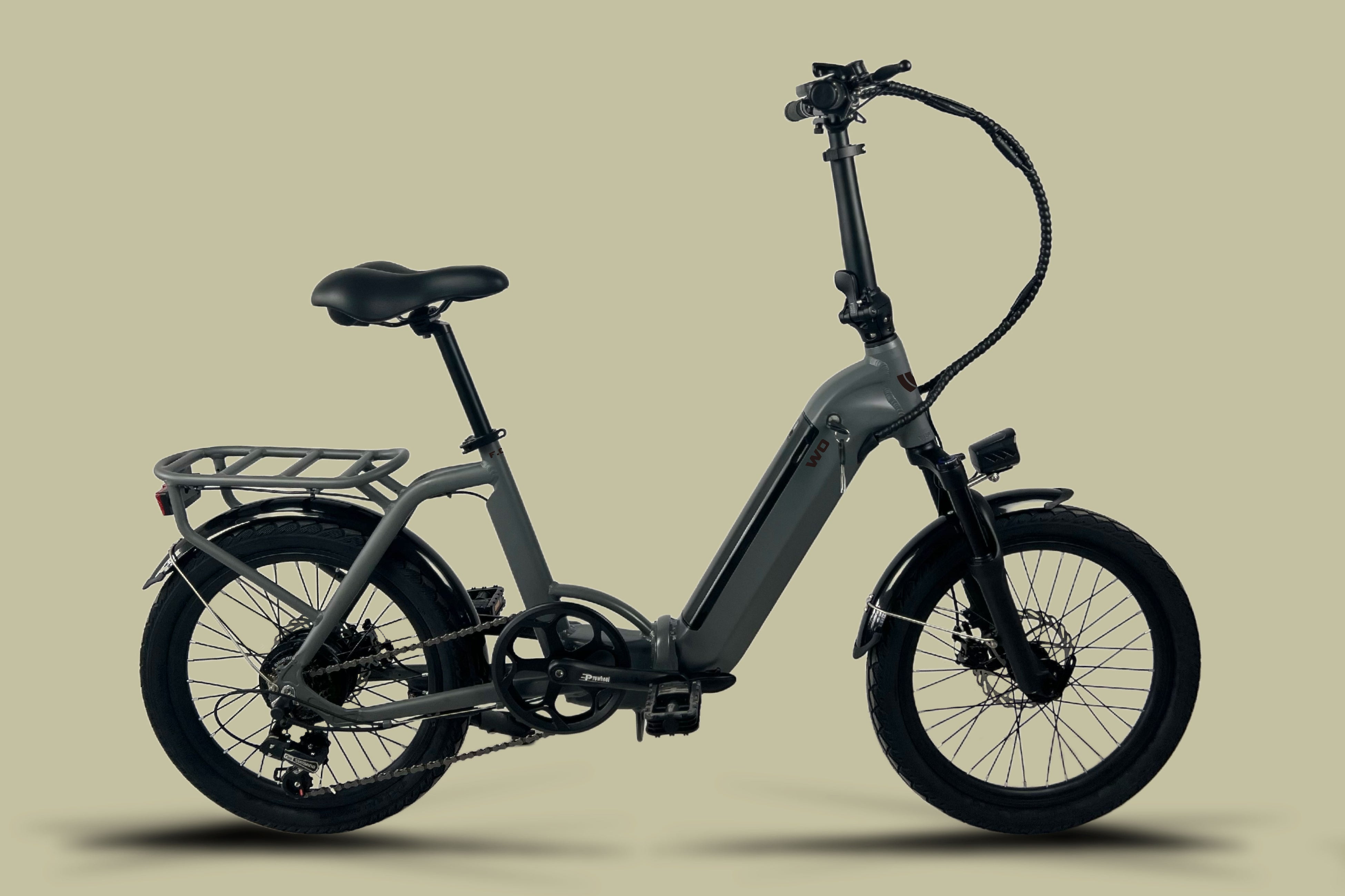 電動バイクブランドWOより折りたたみ可能なコンパクト電動アシスト