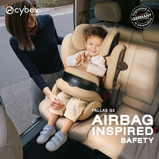 片手で装着・調整。お子さまの抜け出しを簡単に防ぐ、CYBEX