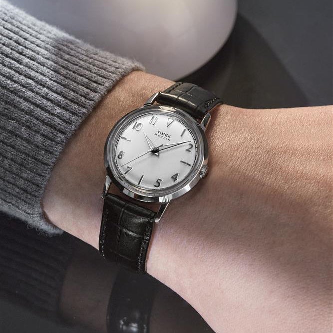 TIMEX＜タイメックス＞、1950年代のフォルムの最新時計『Marlin Quartz