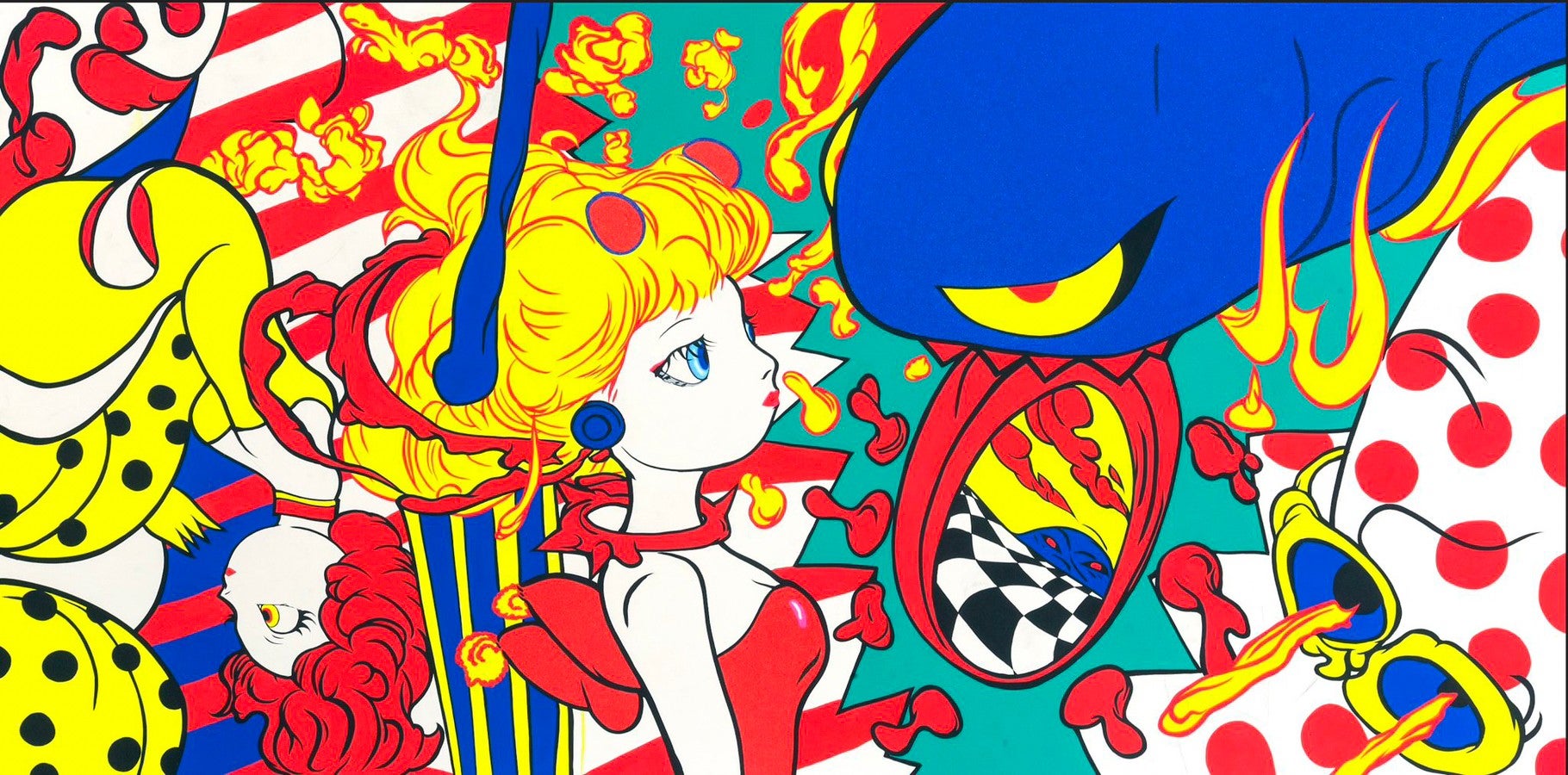天野喜孝＞が発信するファインアート「CANDY GIRL」のNFTコレクション