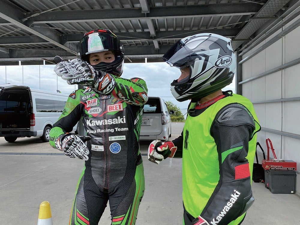 Ninja Team Green Cup」にレディースクラス新設！レースの世界へ一歩