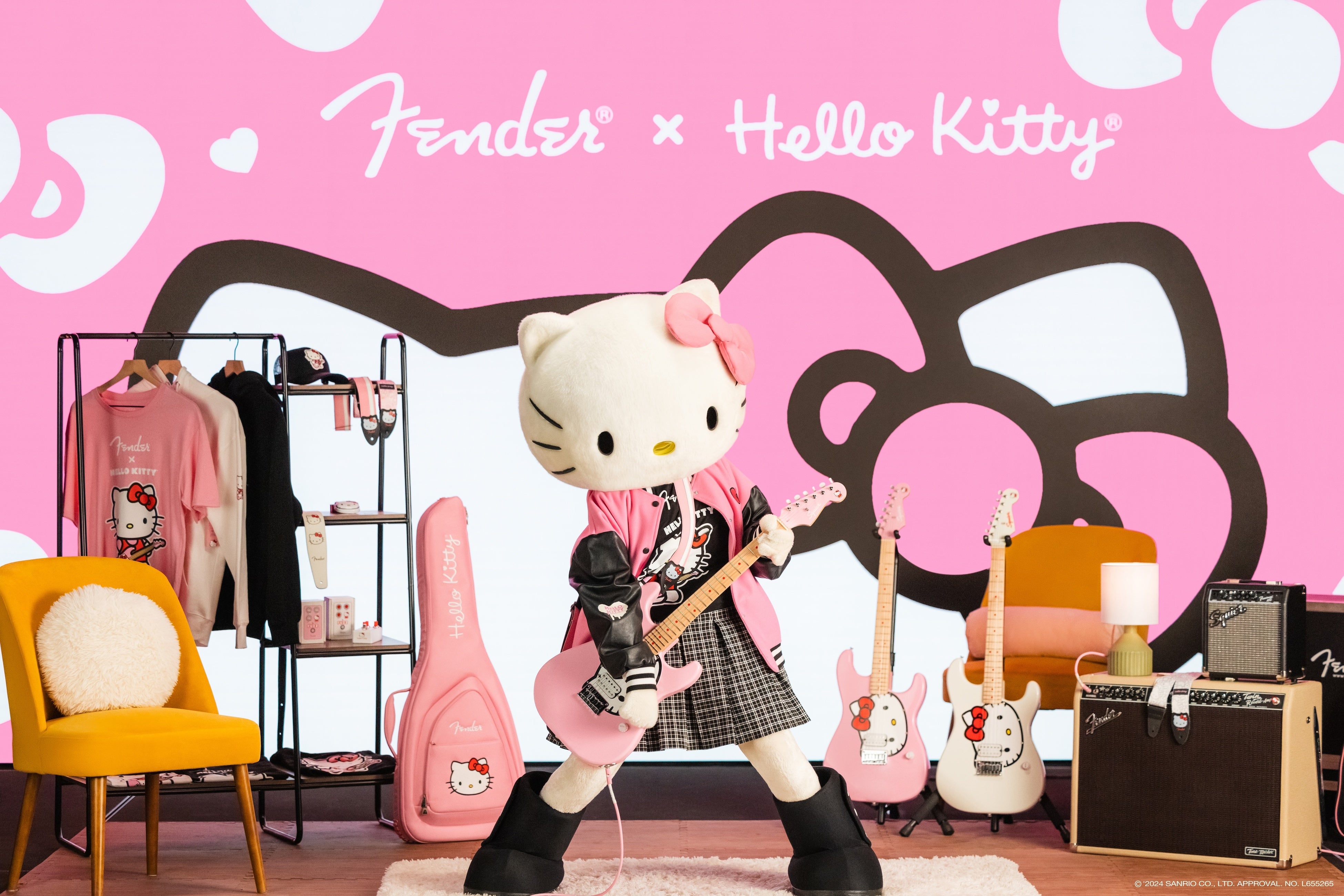 楽器メーカーFender®️から世界中から愛されるキャラクターハロー