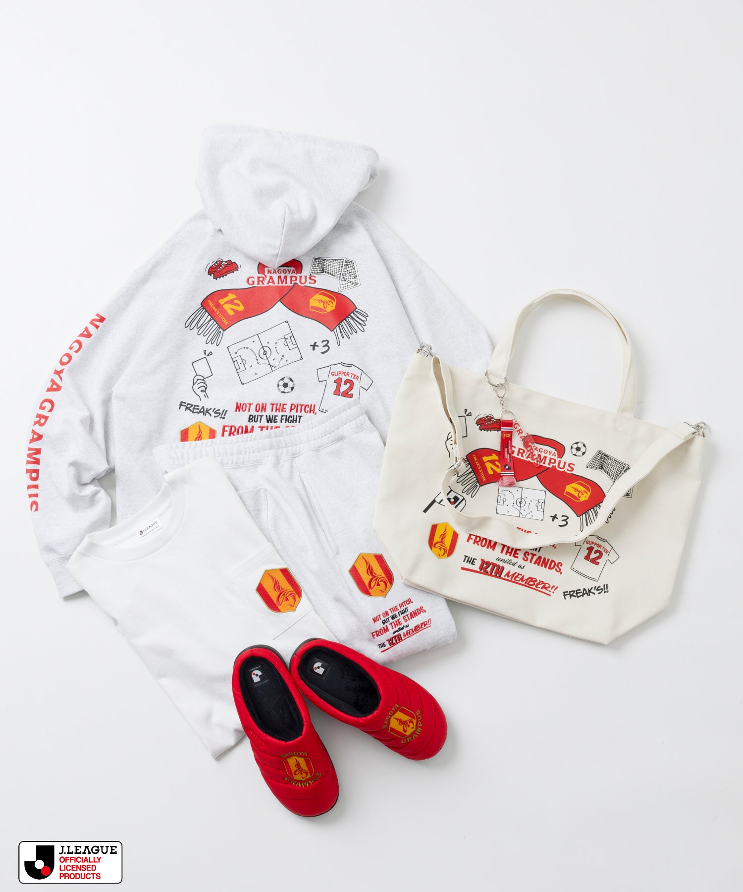 J.LEAGUE×FREAK'S STORE」「J.LEAGUE×SUBU」、J1全20クラブ＆Jリーグ