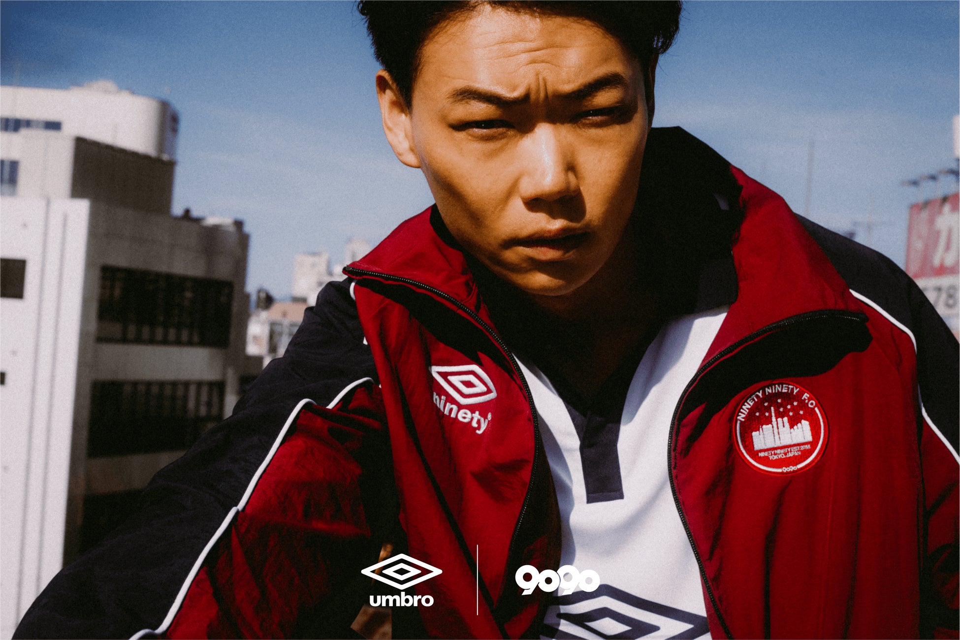 ストリートブランド『9090』がフットボールブランド『umbro』との