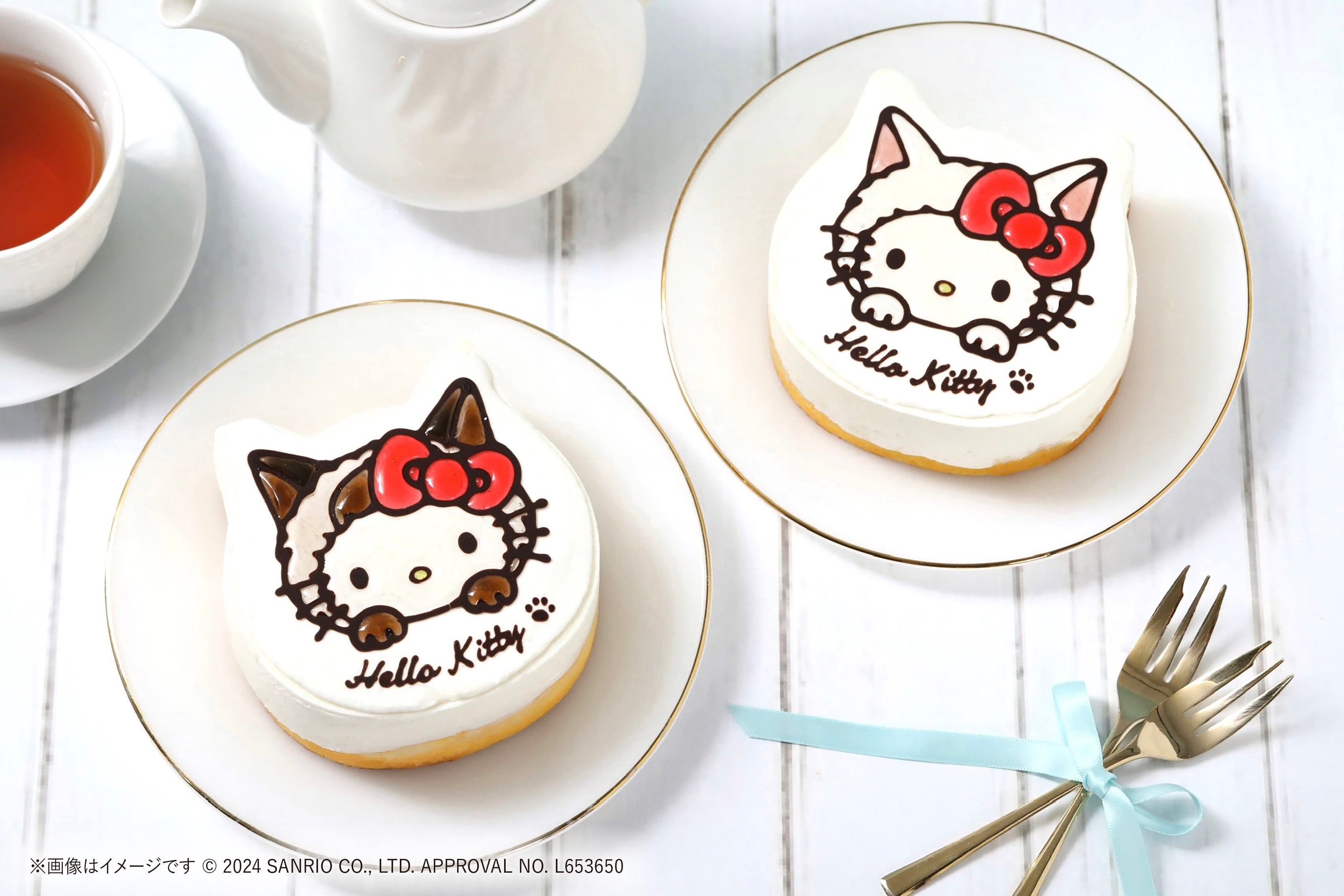 にゃんともおいしい”シリーズ×「ハローキティ」の初コラボ!50 周年を