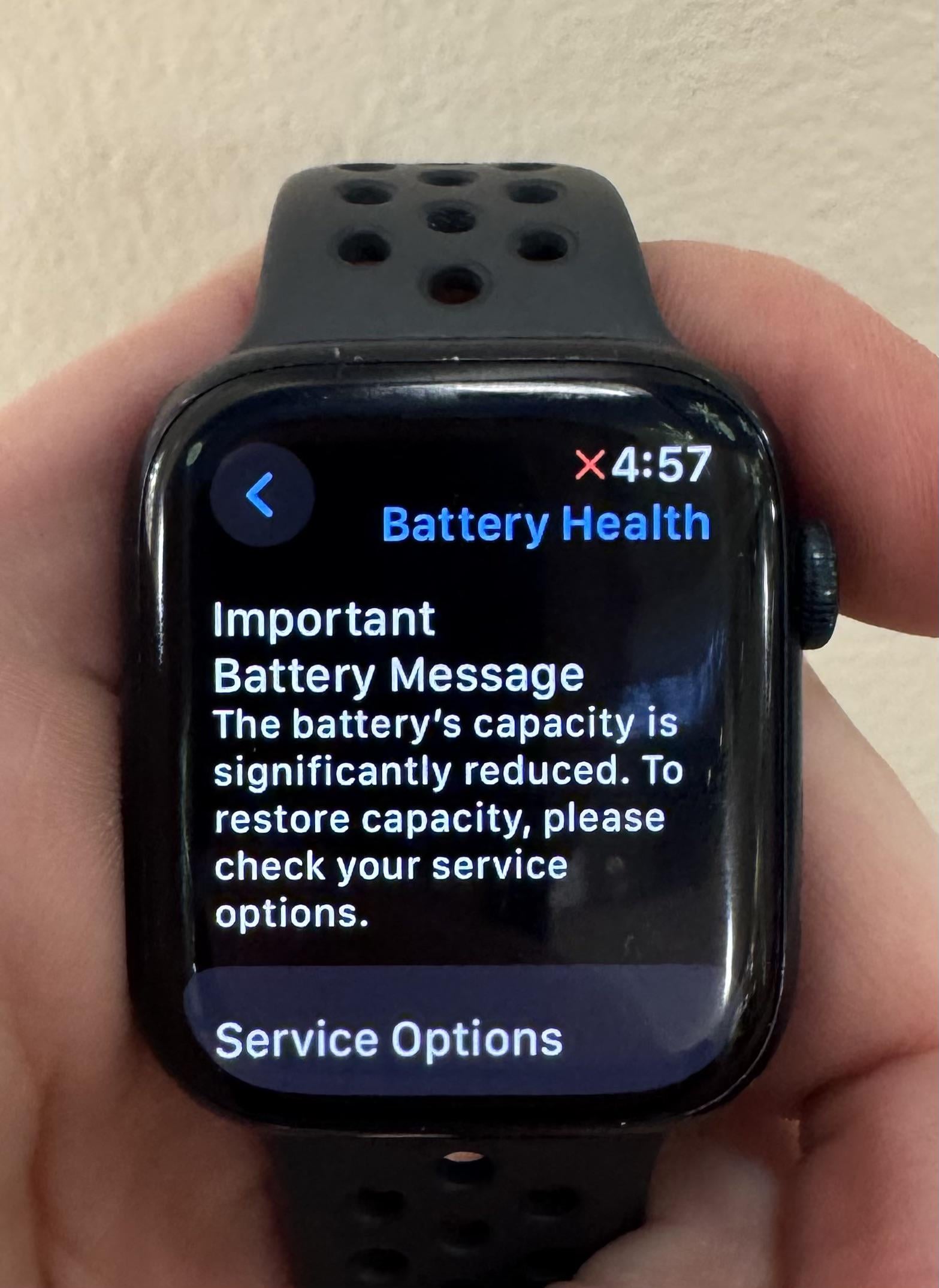 Apple Watch Series 7 バッテリー交換：99ドル払う価値ある？ : r