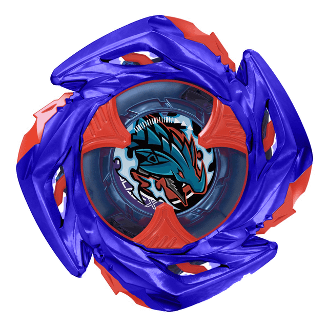 BEYBLADE X コバルトドレイク メタルコート ブルー クリア レアベイ