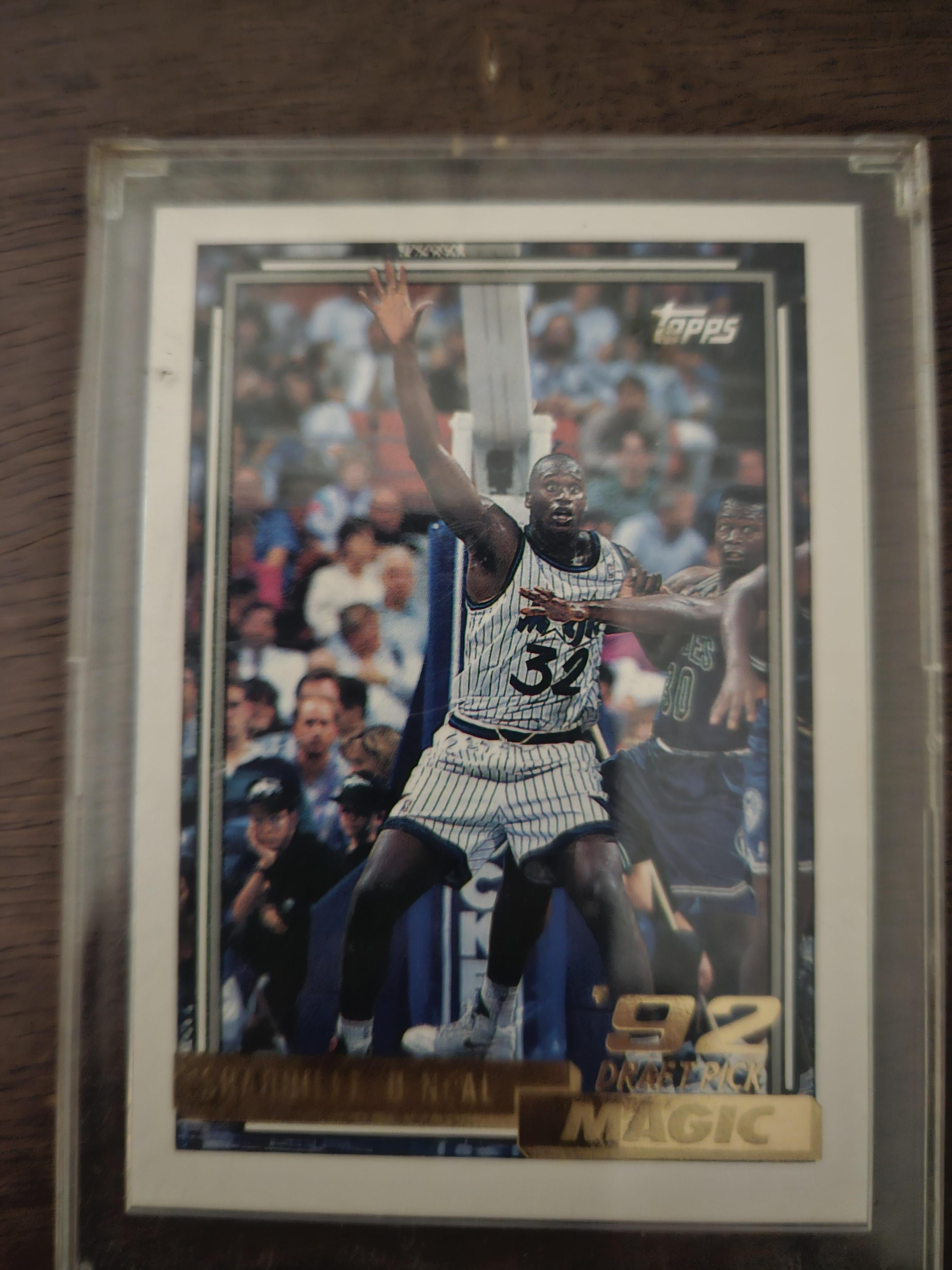 シャキール・オニール 1992-93 Topps - ルーキー GOLD : r/basketballcards