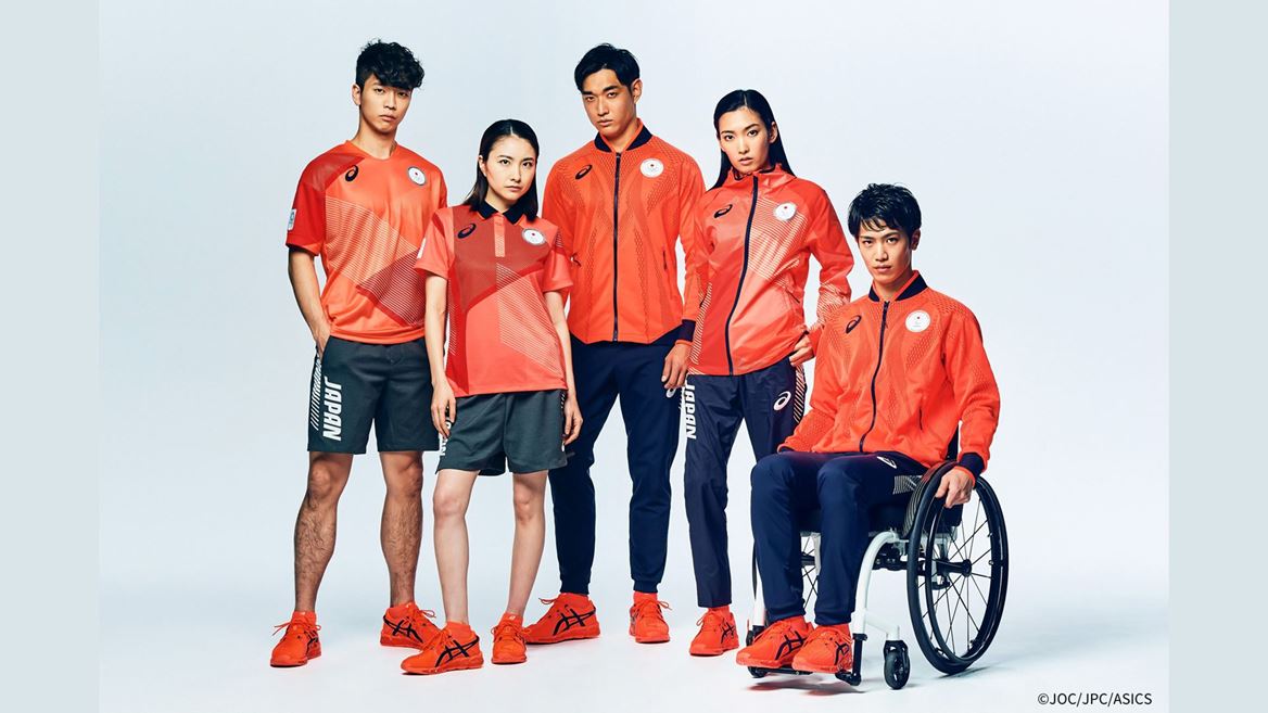 ASICS reveals recycled official sportswear to Tokyo 2020 Japan