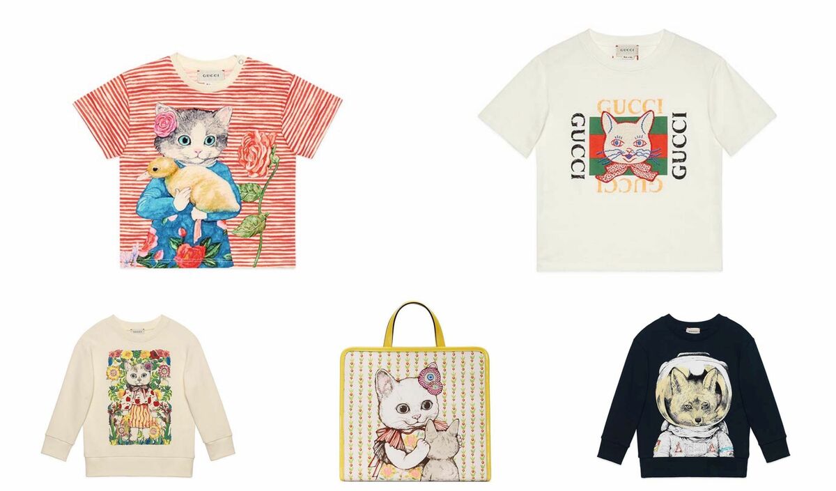 ギフトに最適！「グッチ×ヒグチユウコ」の可愛いスウェットやTシャツ