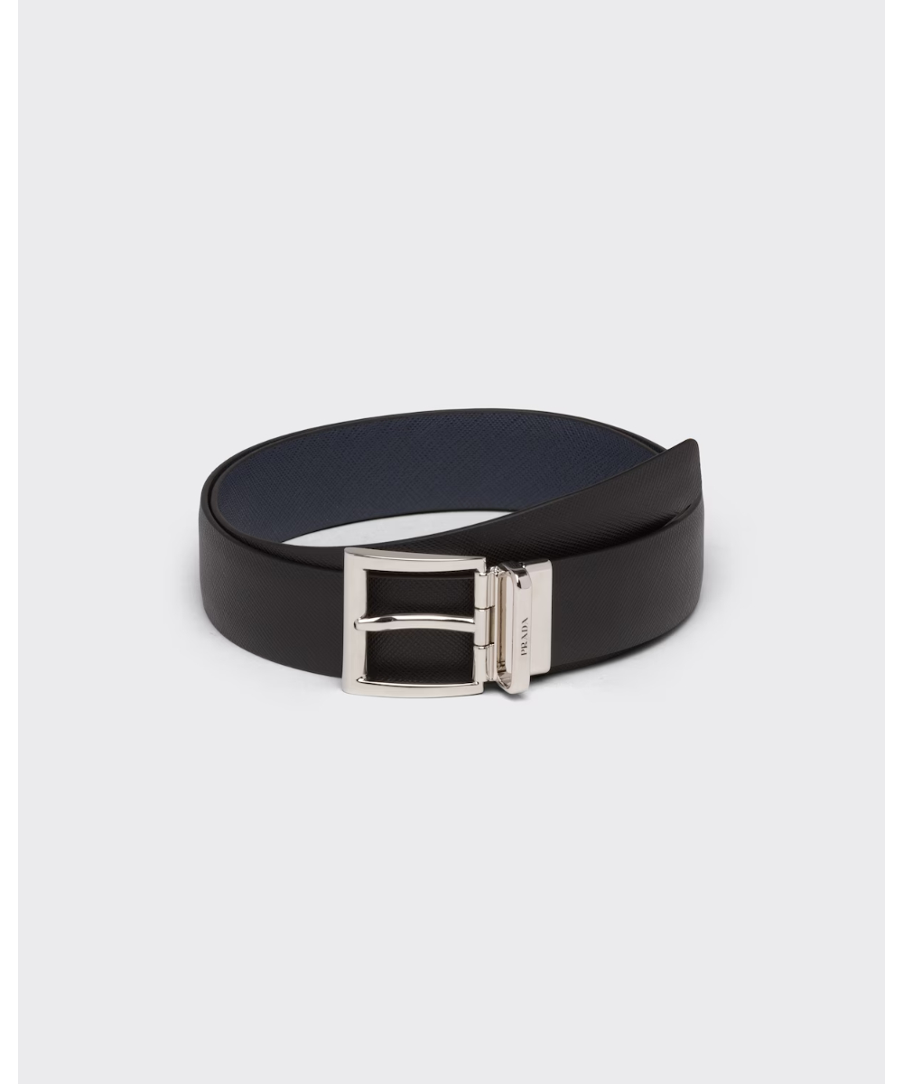PRADA/プラダ_Men通販 | サフィアーノレザーリバーシブルベルト【送料