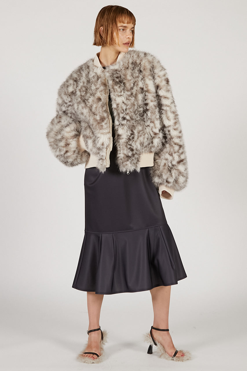 Reversible fur MA-1 - SALE