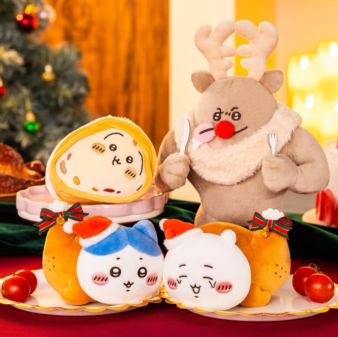 ちいかわ】クリスマスマスコット2025✨チキン・シュトーレン・トナカイ